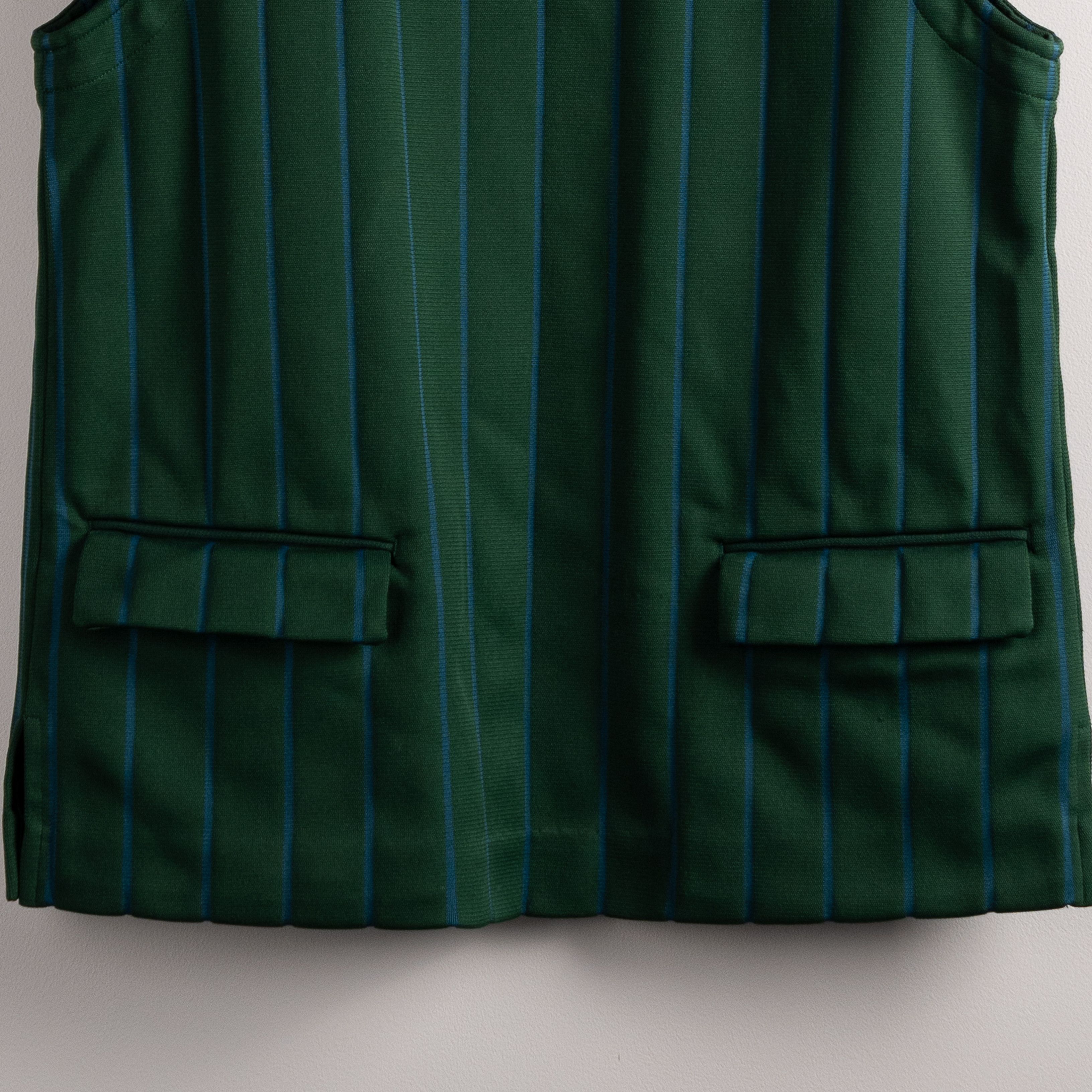 Comme des Garcons Homme Plus Comme Des Garçons Homme Plus SS2003 Striped Vest Green Size US S / EU 44-46 / 1 - 4 Thumbnail