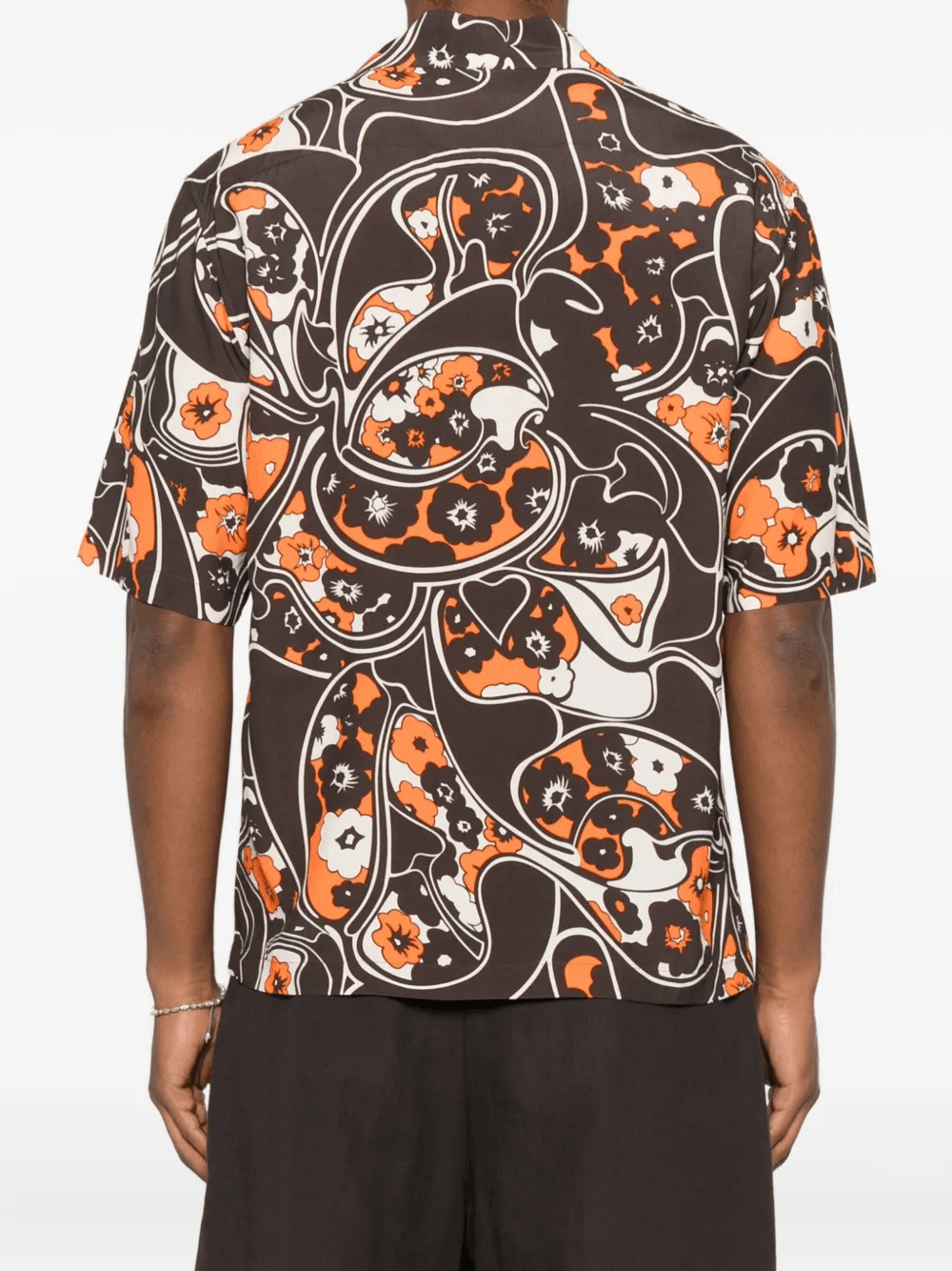 Other Brown Short-Sleeve Floral Shirt Size US M / EU 48-50 / 2 - 2 Thumbnail
