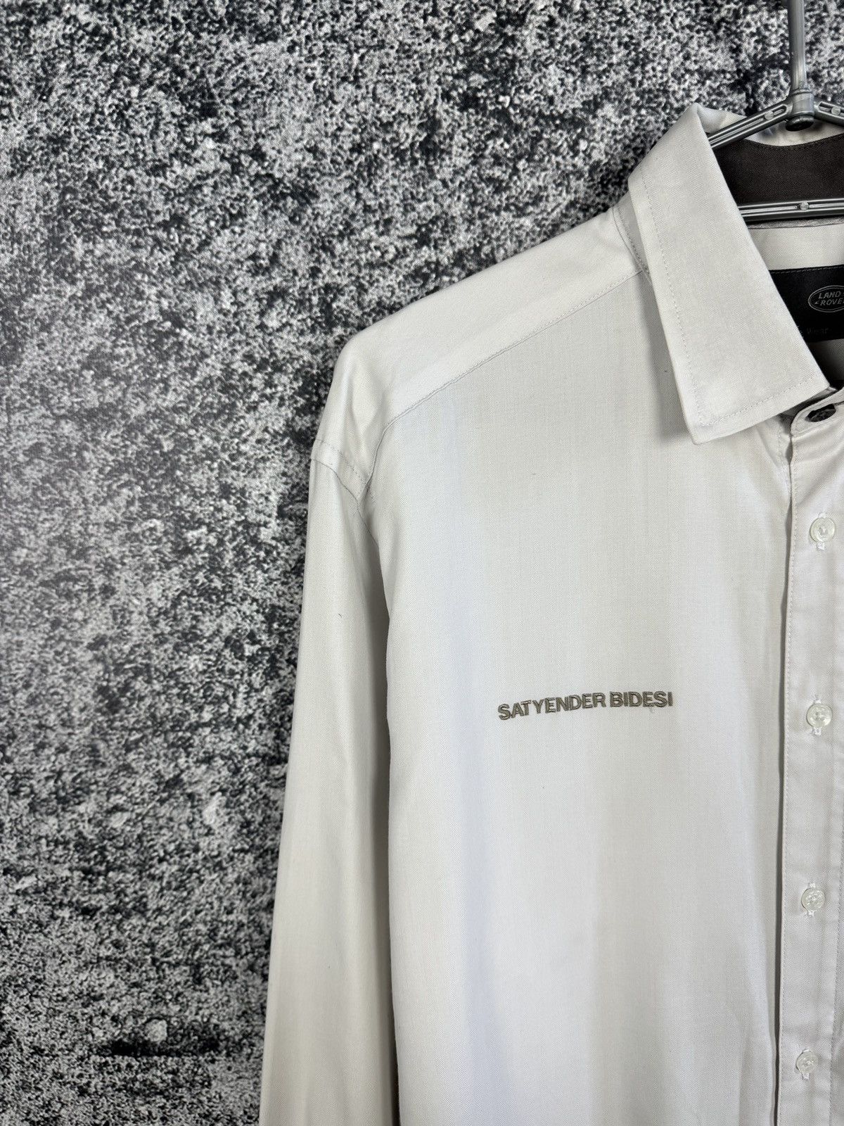 Vintage Jaguar Land Rover Long Sleeve Shirt Buttop Up Racing Vintage Size US L / EU 52-54 / 3 - 3 Thumbnail
