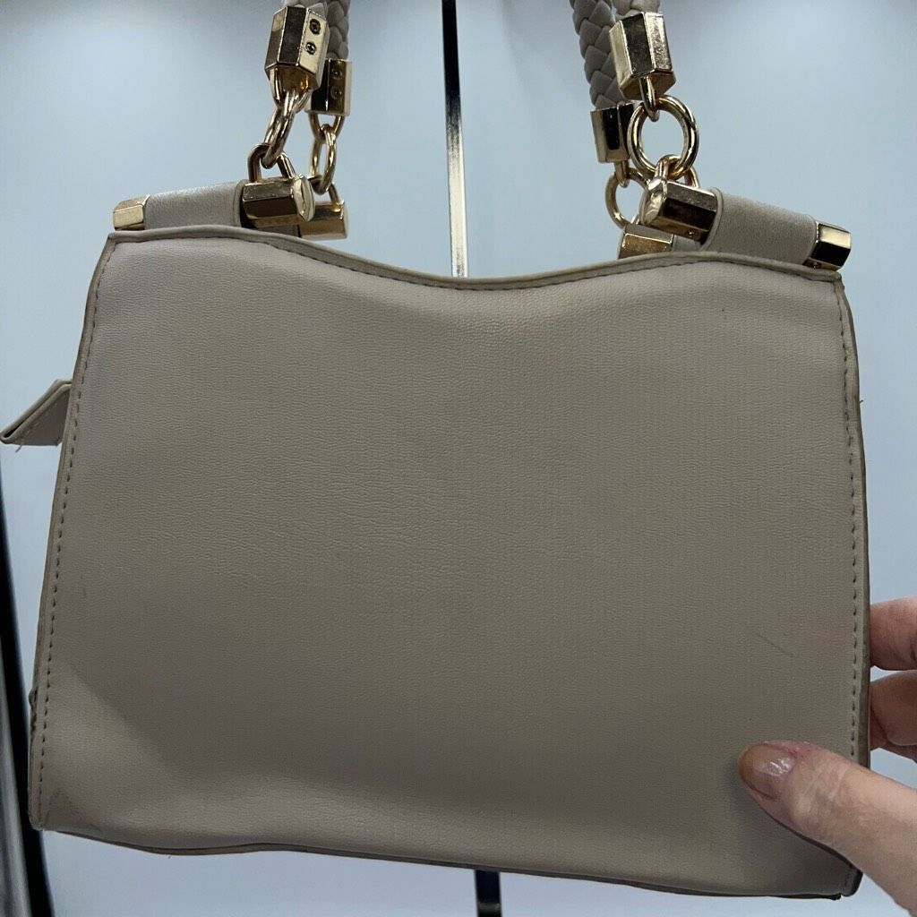Bebe Bebe Stud Micro Shopper with Unbranded Gold Chain Crossbody Size ONE SIZE - 4 Thumbnail