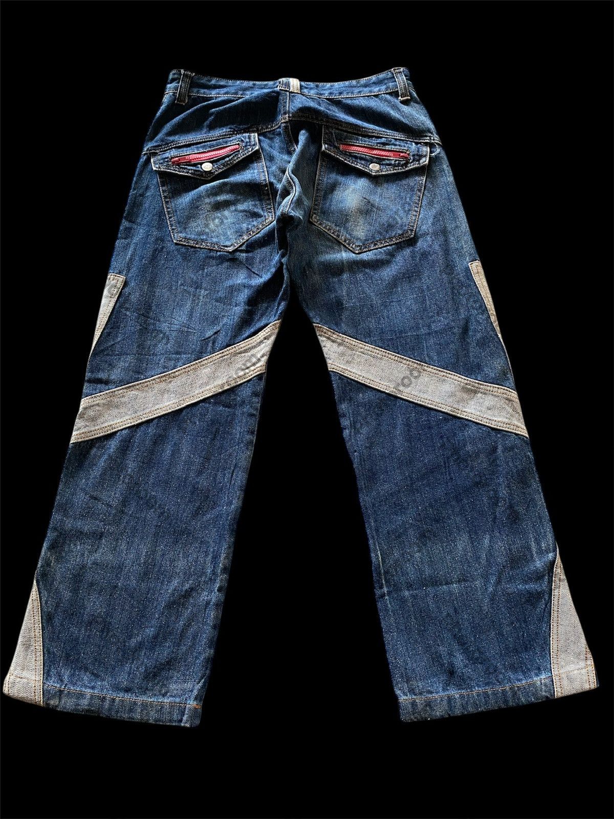 Japanese Brand Baggy Jeans Japanese Fo'ism Wide Leg Size US 32 / EU 48 - 2 Thumbnail