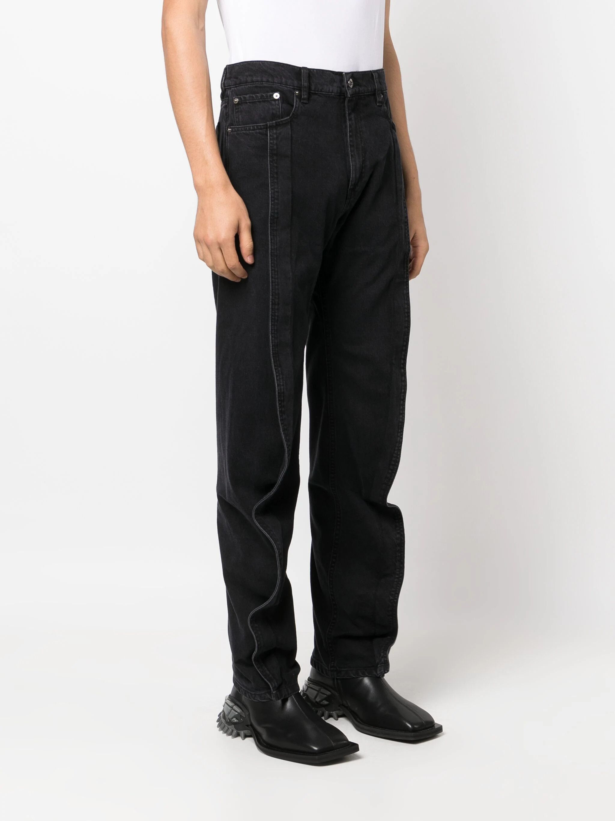 Y/Project Slim Banana Pants | Grailed