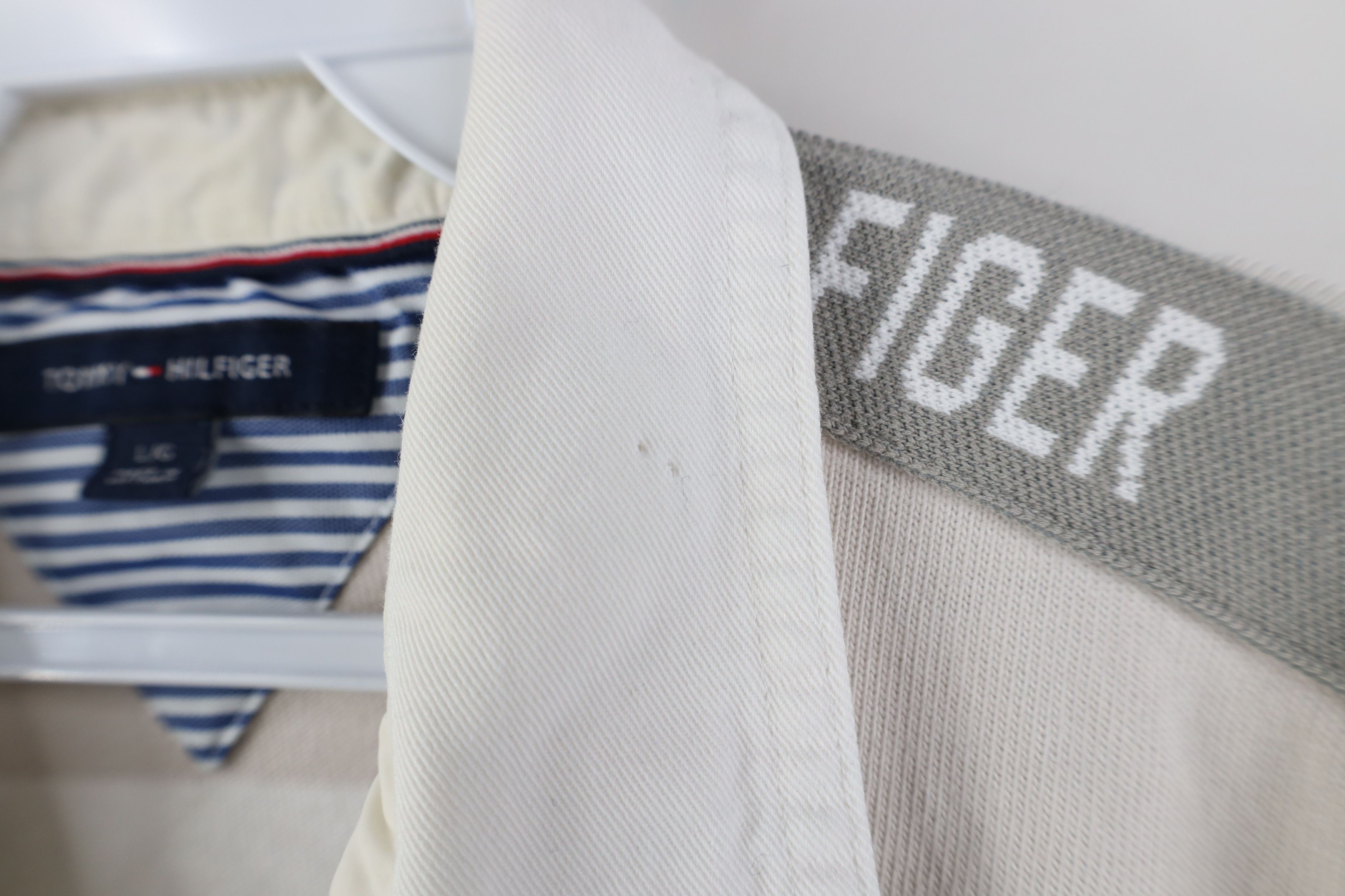 Tommy Hilfiger Vintage Y2K Tommy Hilfiger Long Sleeve Rugby Polo Shirt Size US L / EU 52-54 / 3 - 5 Thumbnail