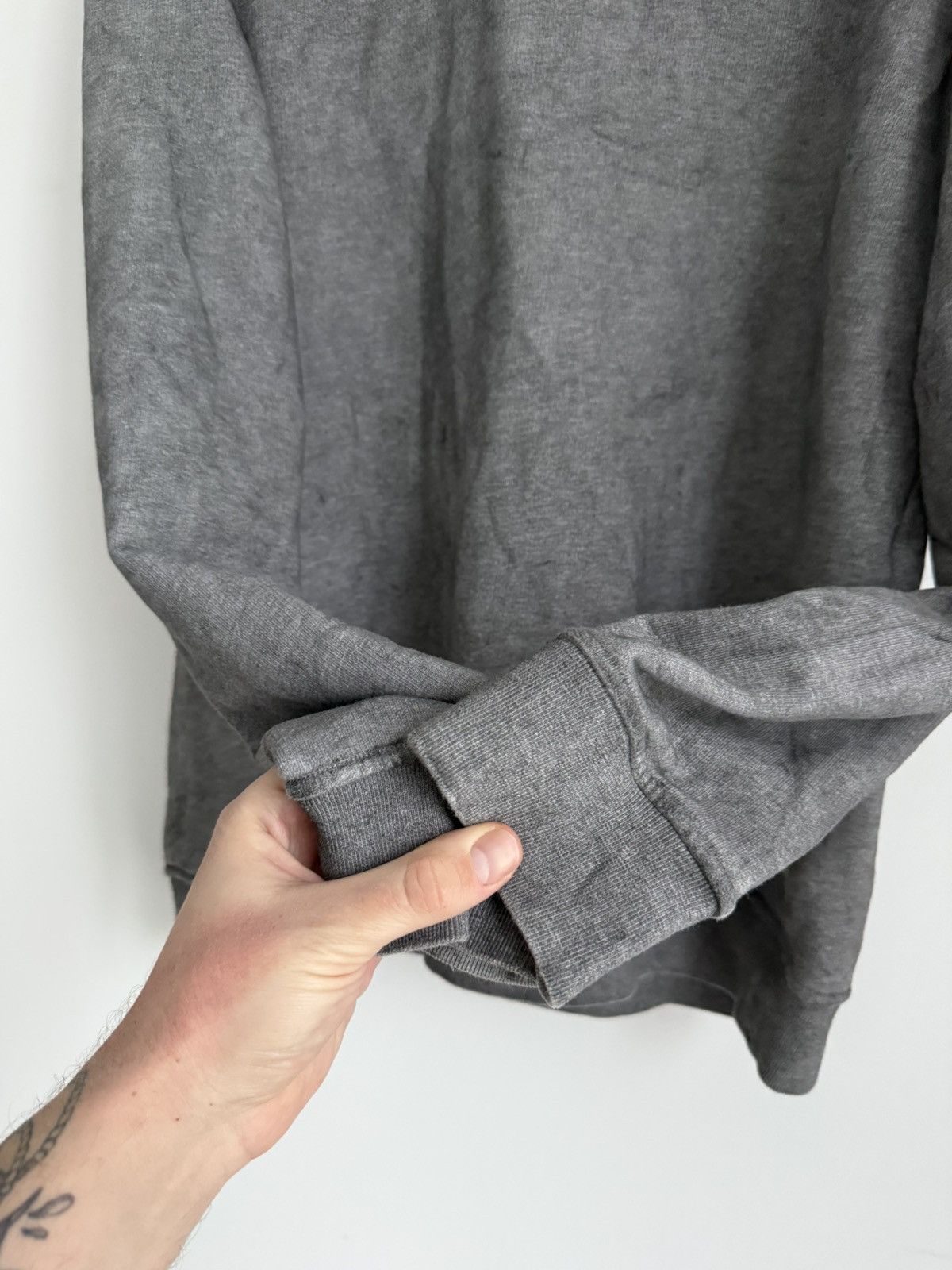 Stone Island Stone Island Dust Colour Treatment AW/2020 Crew Sweatshirt Size US XL / EU 56 / 4 - 7 Thumbnail