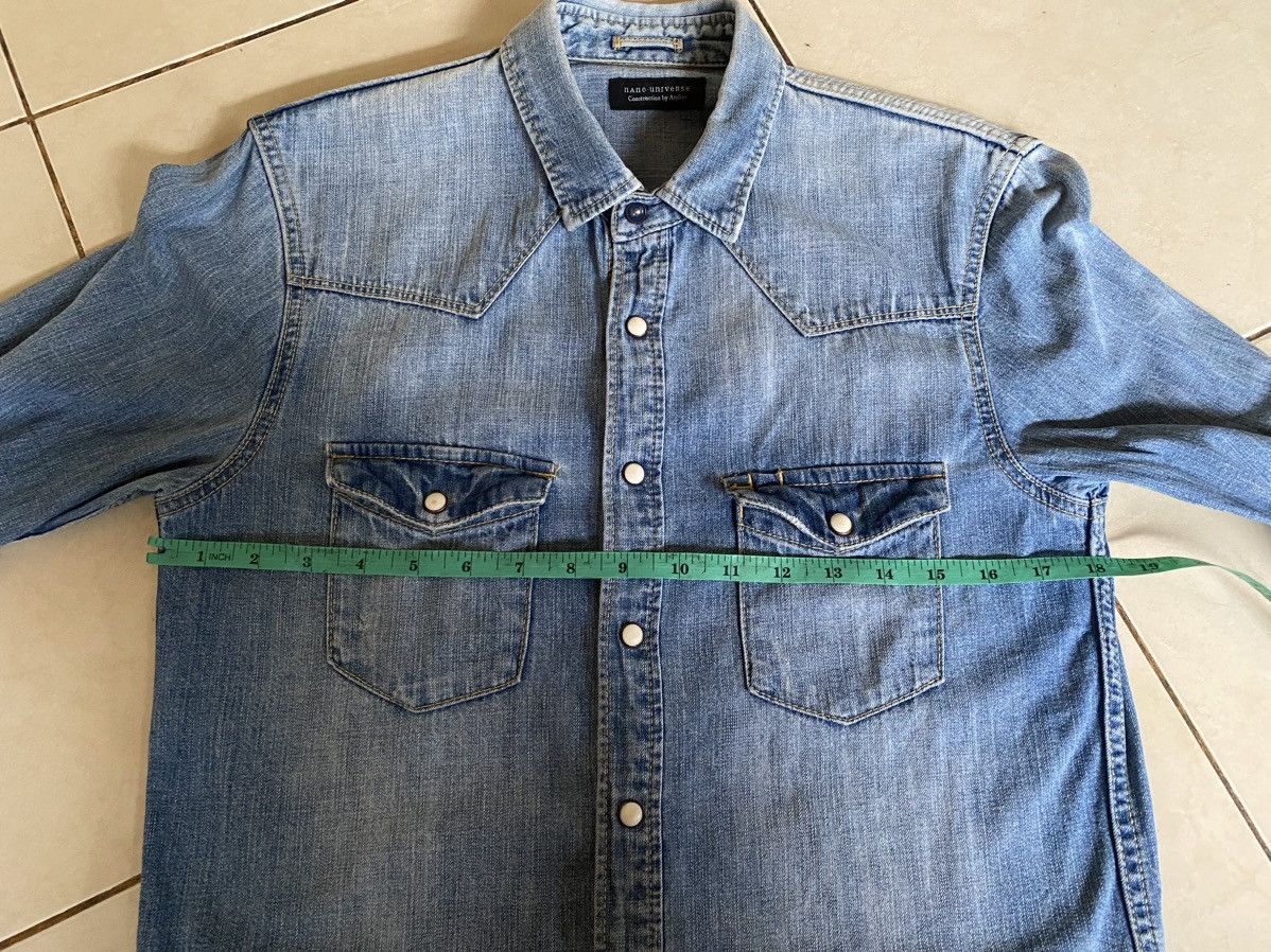 If Six Was Nine × Japanese Brand × NANO universe Nano universe denim shirt Size US M / EU 48-50 / 2 - 7 Thumbnail