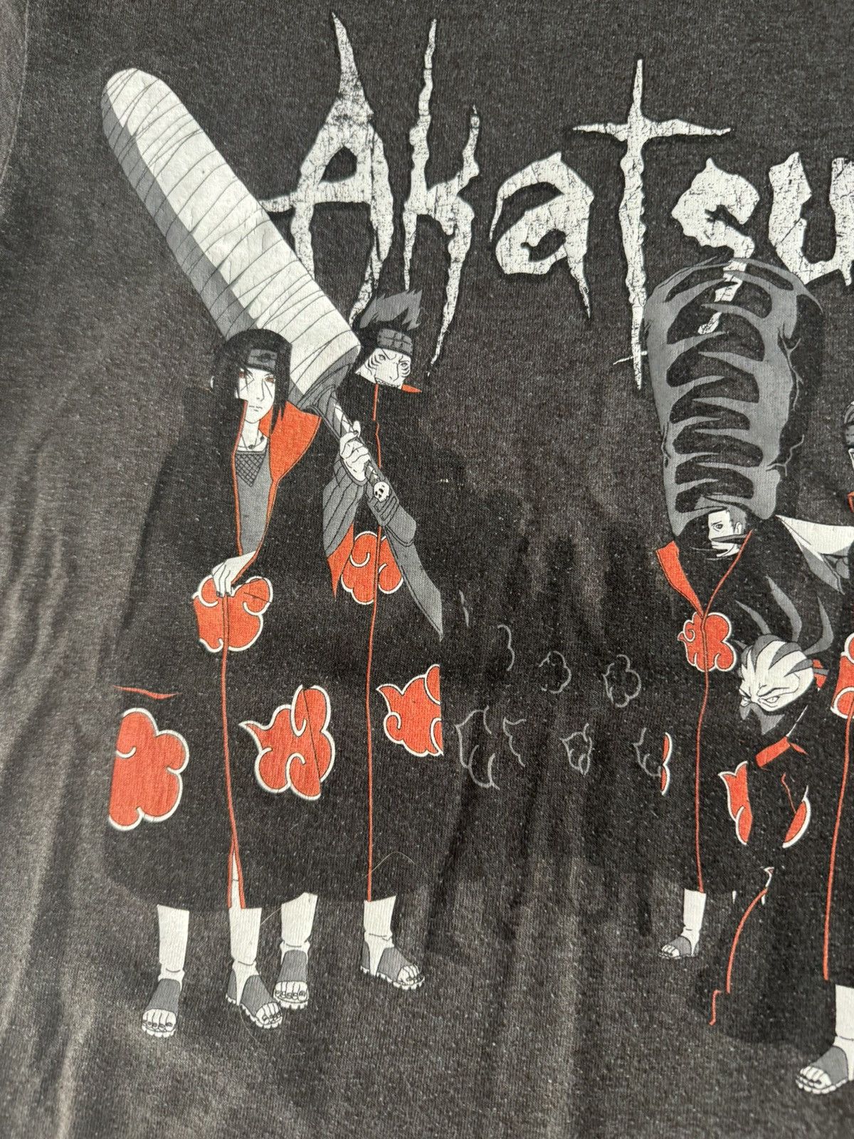 Anime naruto akatsuki y2k 20th limited vintage t thrashed sunfaded Size US S / EU 44-46 / 1 - 10 Thumbnail
