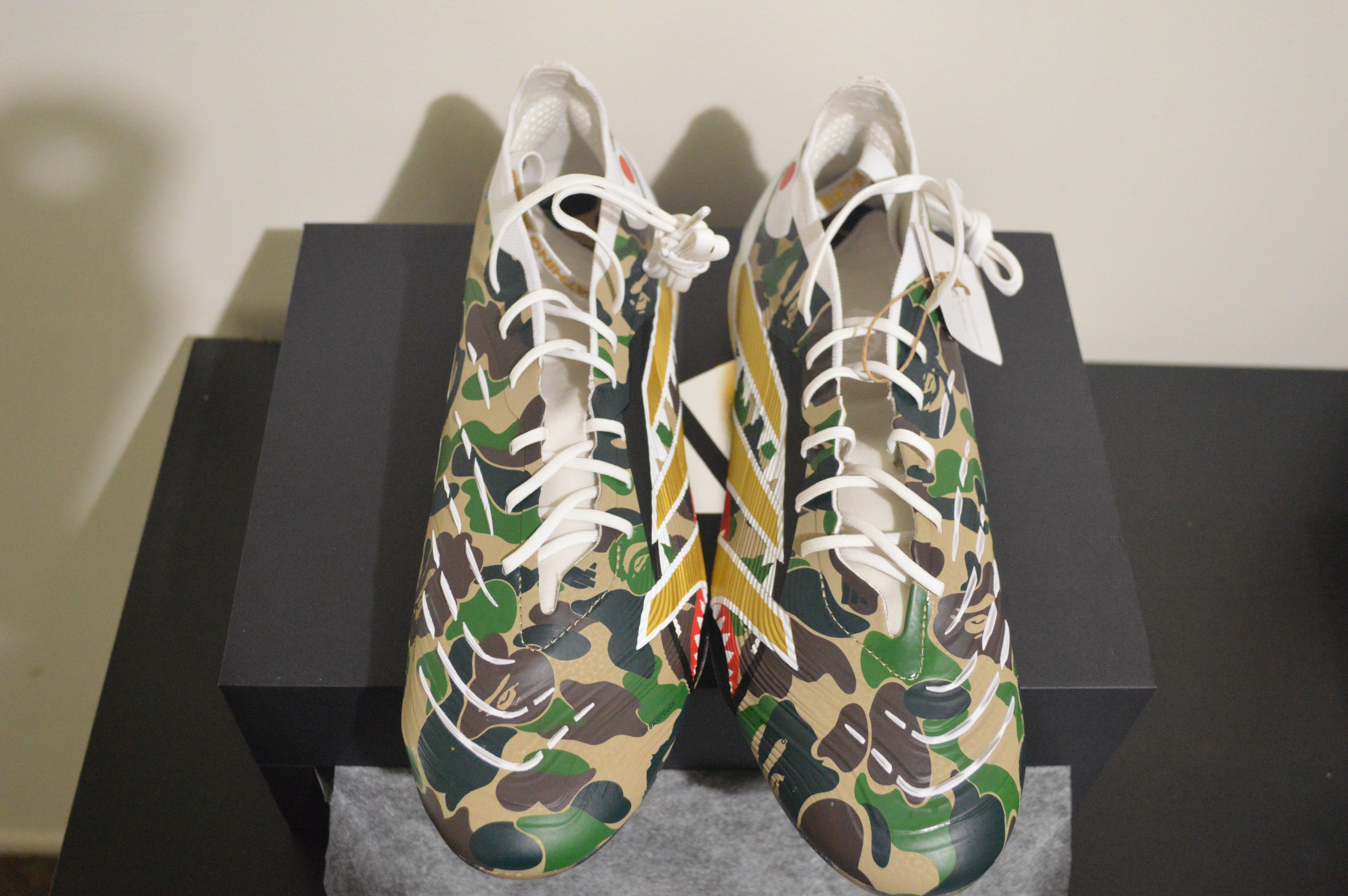 Adidas × Bape BAPE x adidas Predator Elite Fold-Over Tongue Size US 10 / EU 43 - 1 Thumbnail