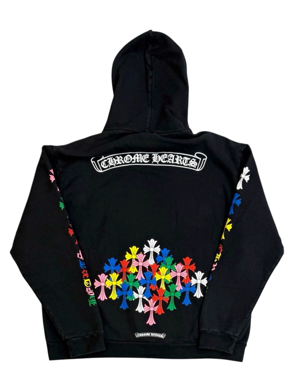 Chrome Hearts Chrome Hearts L Multi Color Cross Hoodie Size US L / EU 52-54 / 3 - 2 Thumbnail