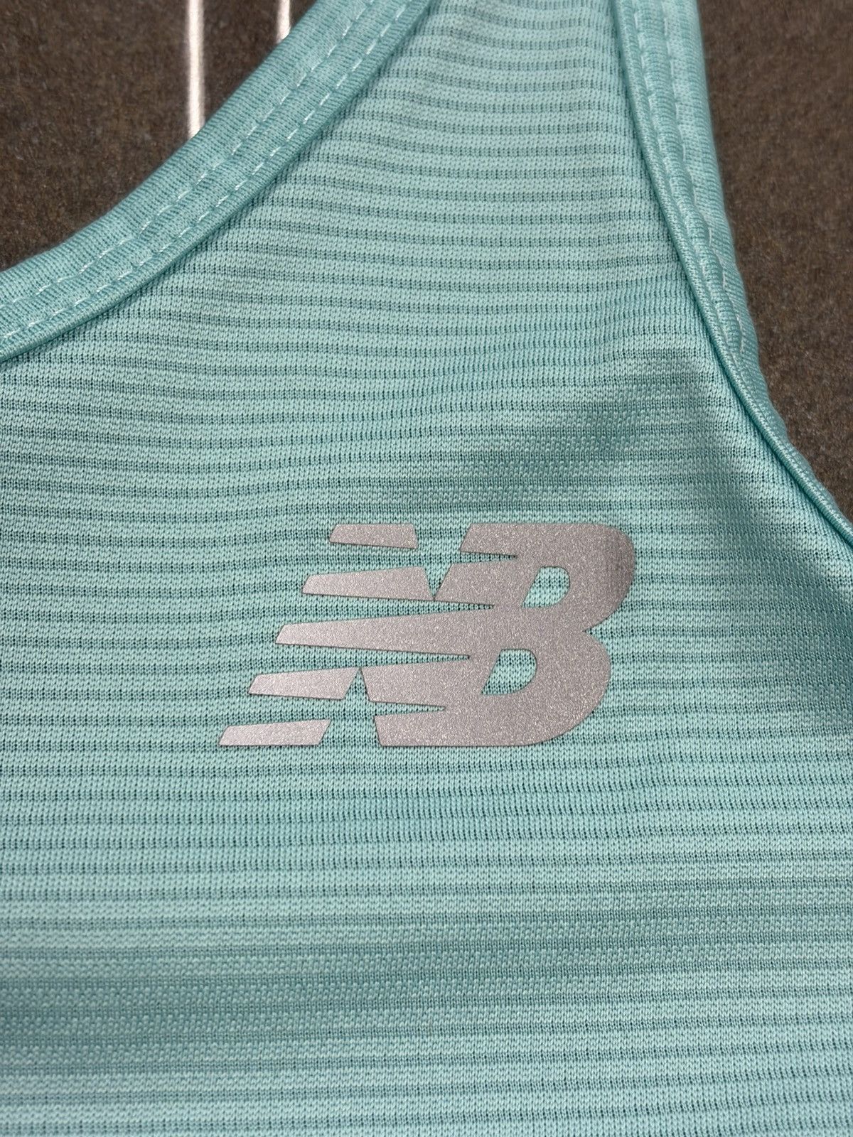 New Balance New Balance Tank Top NB Dry Racerback Athletic Running Shirt Size XS / US 0-2 / IT 36-38 - 2 Thumbnail