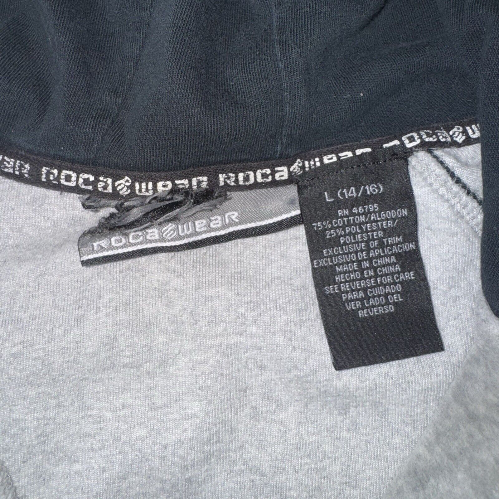 Rocawear Vintage Y2K Rocawear Short Sleeve Hooded Zip Up Sweatsuit Size US L / EU 52-54 / 3 - 5 Thumbnail