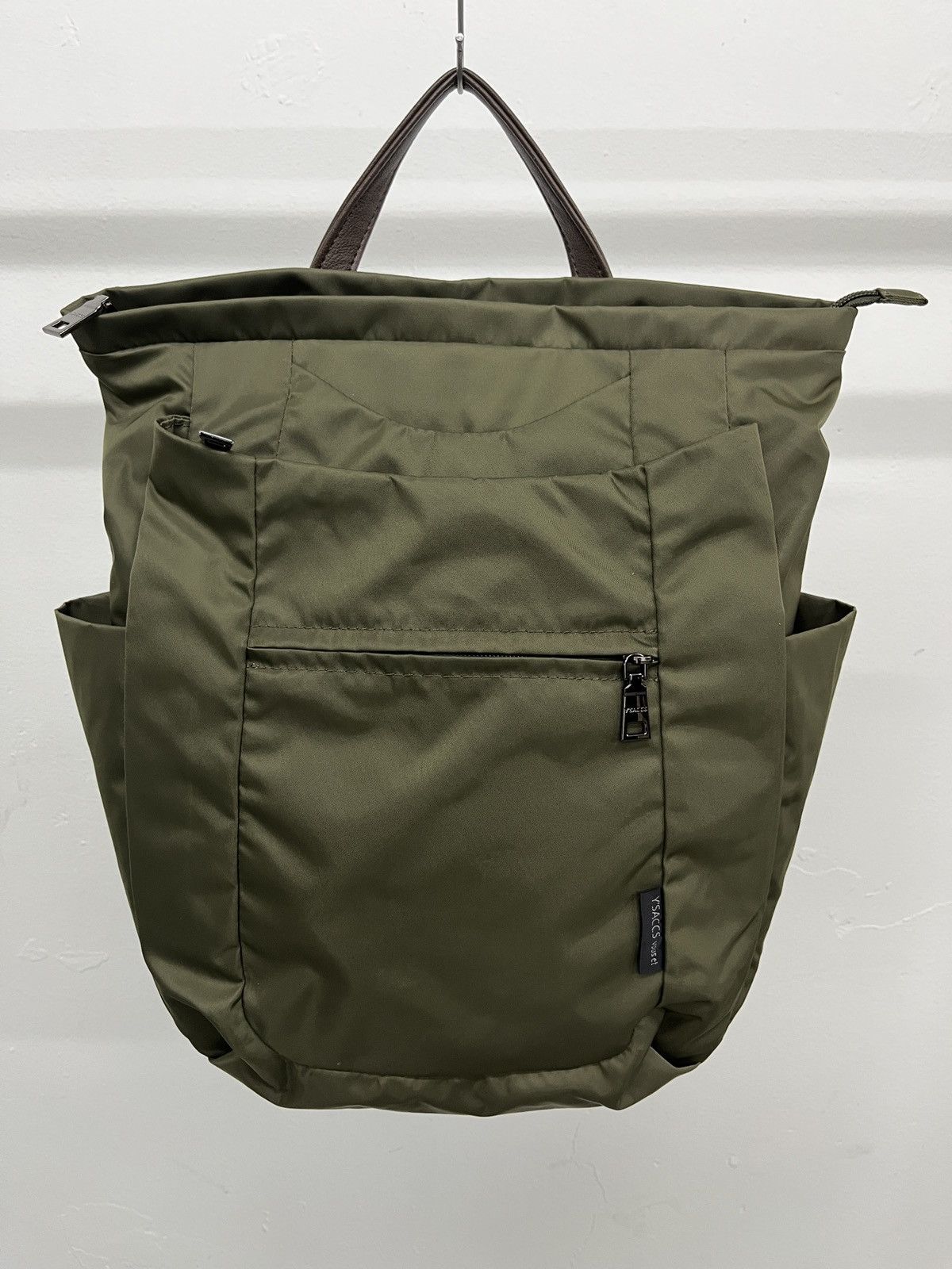 Yohji Yamamoto 2000s Y'saccs Yohji Yamamoto Nylon Backpack Re Nylon Style Size ONE SIZE - 4 Thumbnail