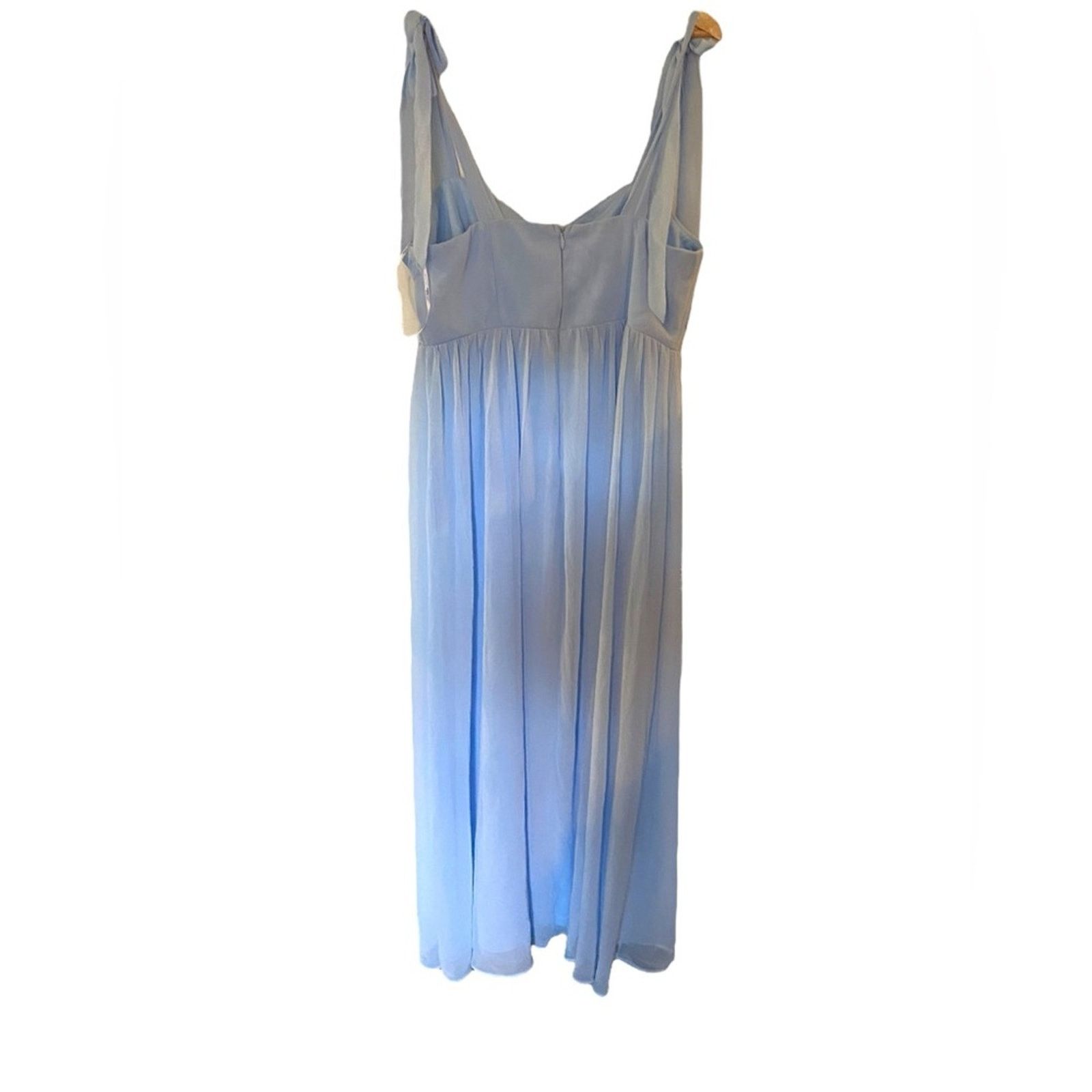 Other Lulus Radiant Charisma Light Blue Chiffon Maxi Dress XL Size XL / US 12-14 / IT 48-50 - 4 Thumbnail