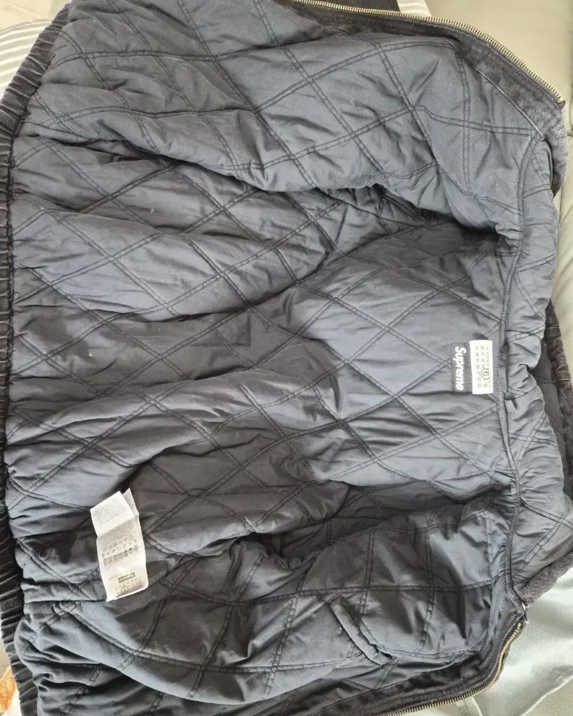 Maison Margiela × Supreme Supreme x MM6 Maison Margiela Foil Hooded Work Jacket Size US XL / EU 56 / 4 - 3 Thumbnail