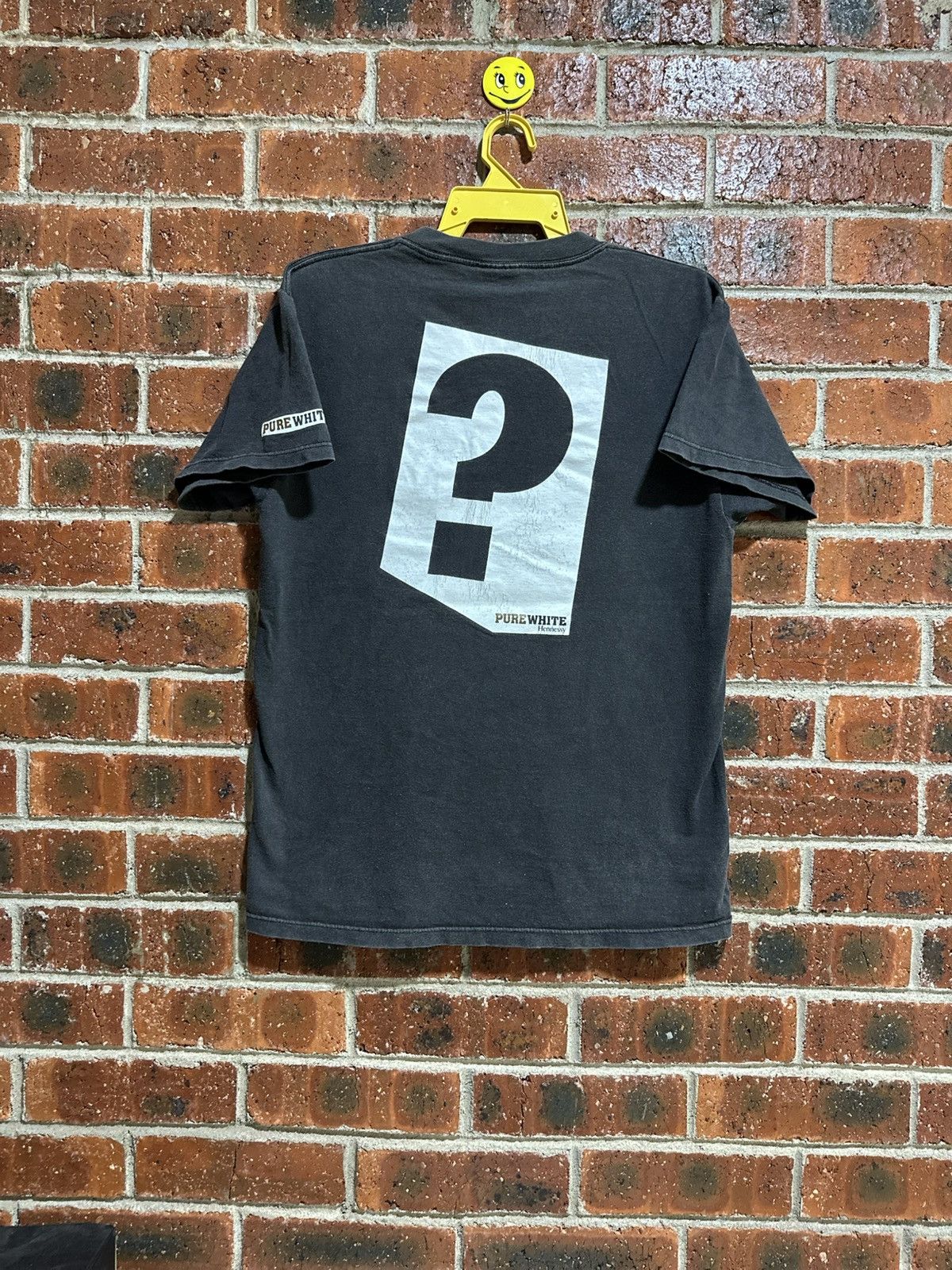 Hennessy × Tultex × Vintage Vintage Hennessy Pure White Sun Faded Tee Size US M / EU 48-50 / 2 - 1 Thumbnail