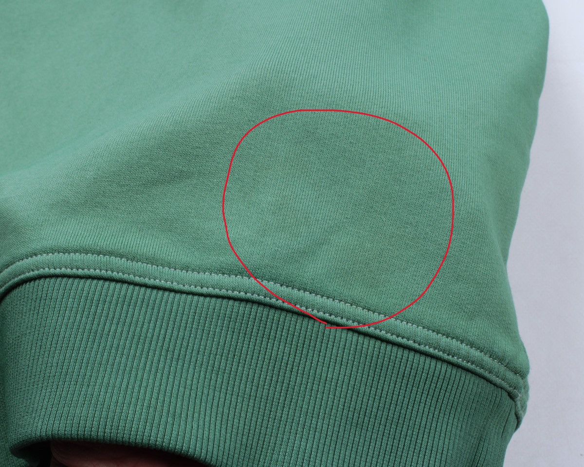 Burberry × Designer BURBERRY London England Big Logo Green Cotton Sweatshirt Size US XS / EU 42 / 0 - 15 Thumbnail