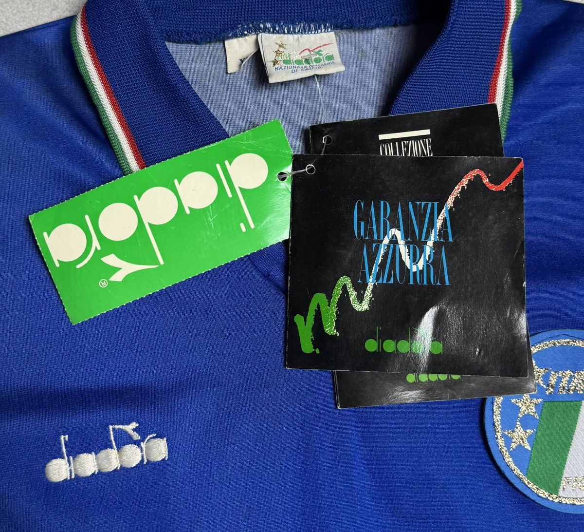 Diadora Italy 1990 1991 Home Football Shirt Soccer Jersey Diadora Size US S / EU 44-46 / 1 - 10 Thumbnail