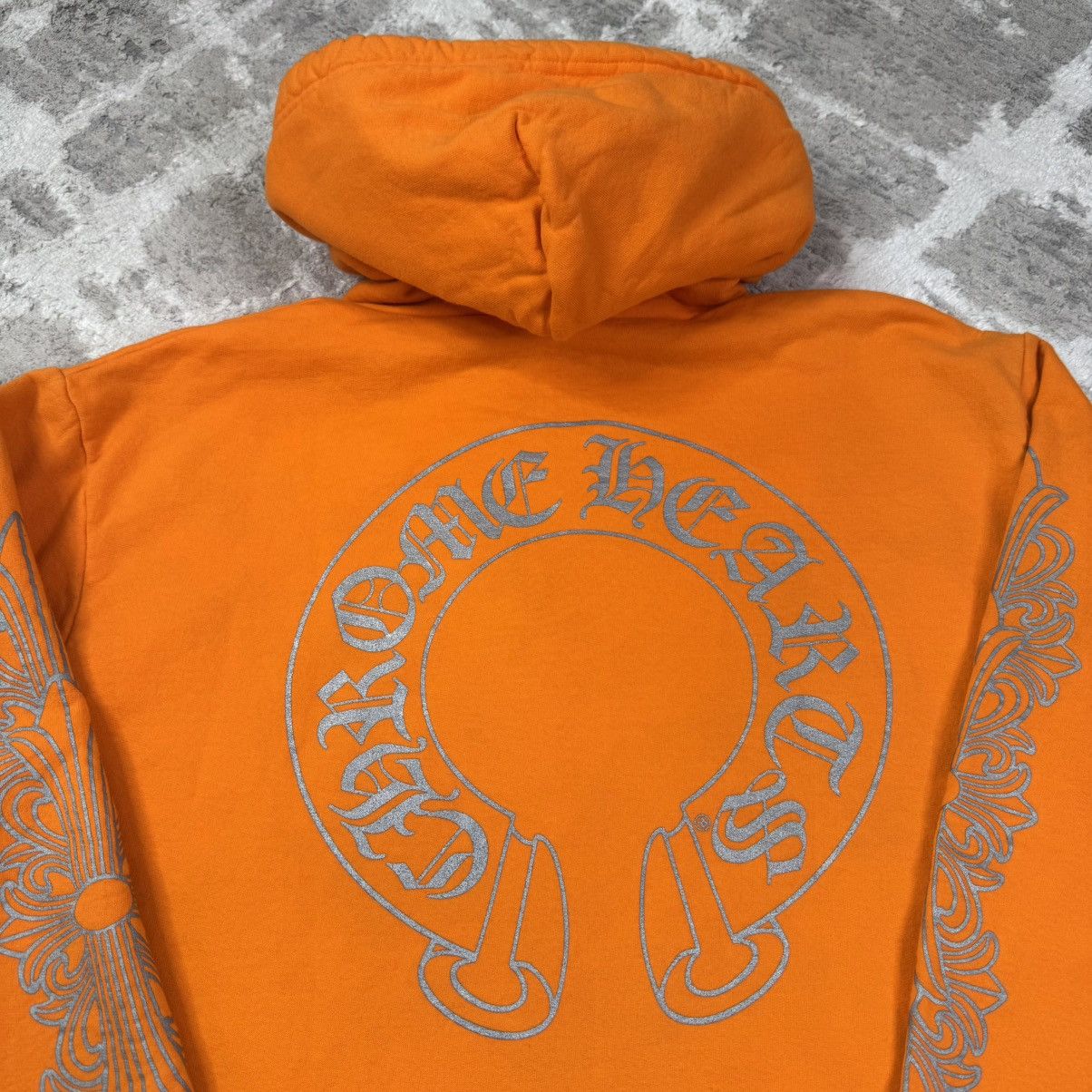 Chrome Hearts Miami Floral horseshoe pullover hoodie Size US M / EU 48-50 / 2 - 5 Thumbnail