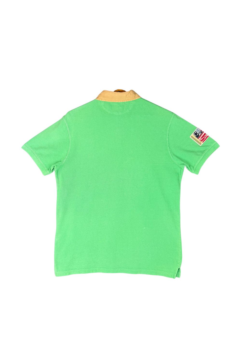 Polo Ralph Lauren Polo Ralph Lauren Big Pony Polo Shirt USA Patch Slim Fit RL Size US L / EU 52-54 / 3 - 2 Thumbnail