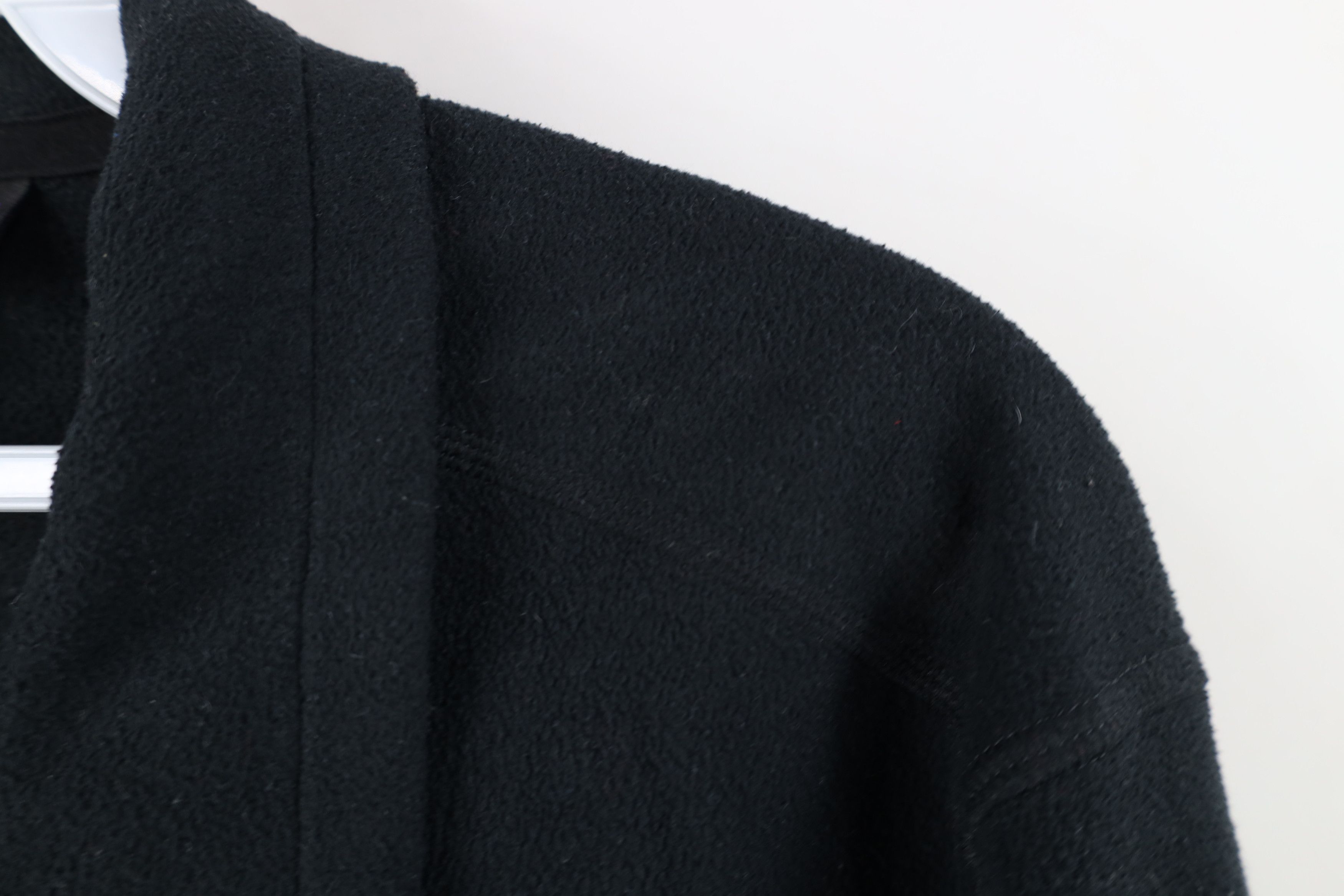 Patagonia Vintage Patagonia Box Logo Pullover Fleece Sweater Black Size US M / EU 48-50 / 2 - 6 Thumbnail