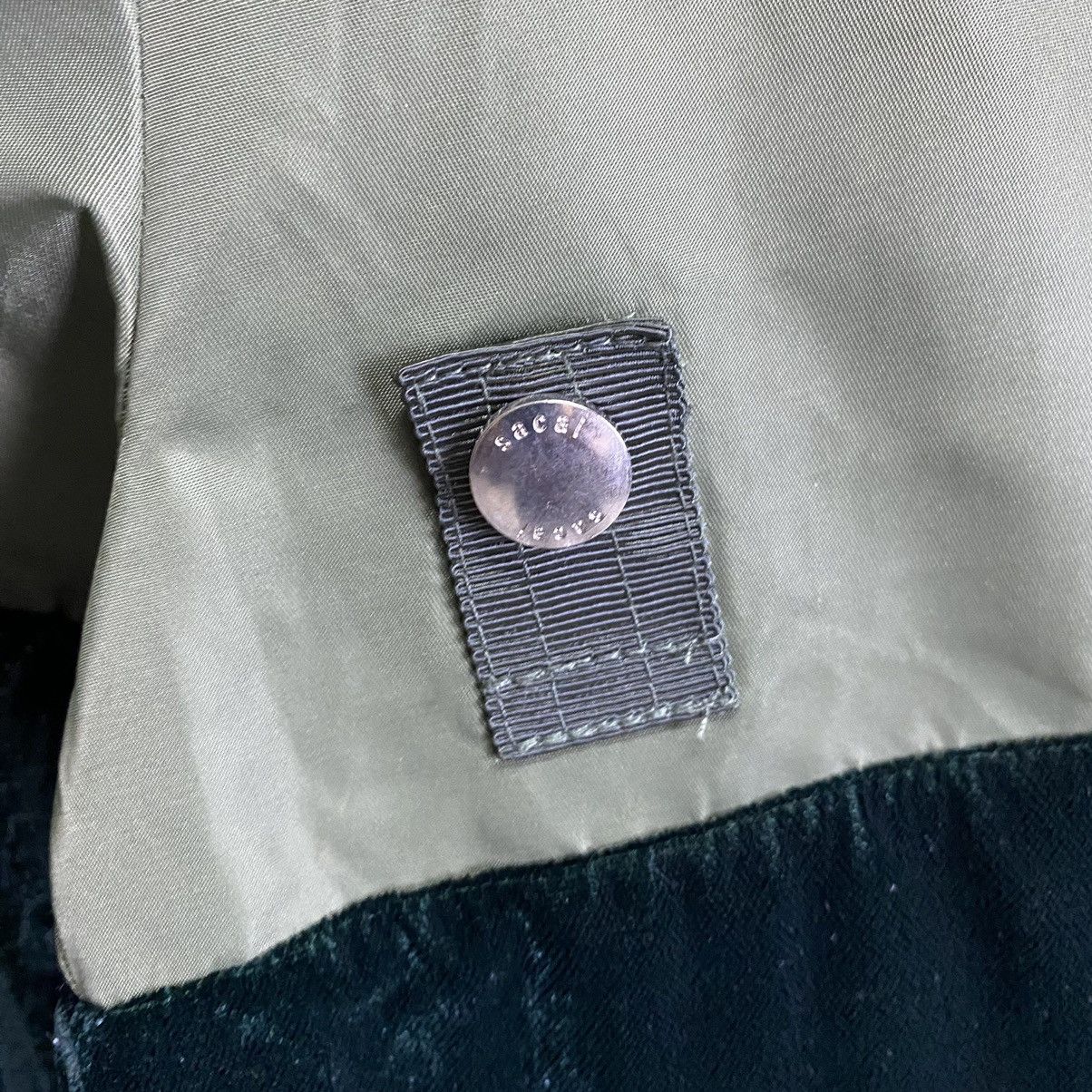 Japanese Brand × Sacai Sacai Polo Blouse mix unique Size M / US 6-8 / IT 42-44 - 17 Thumbnail