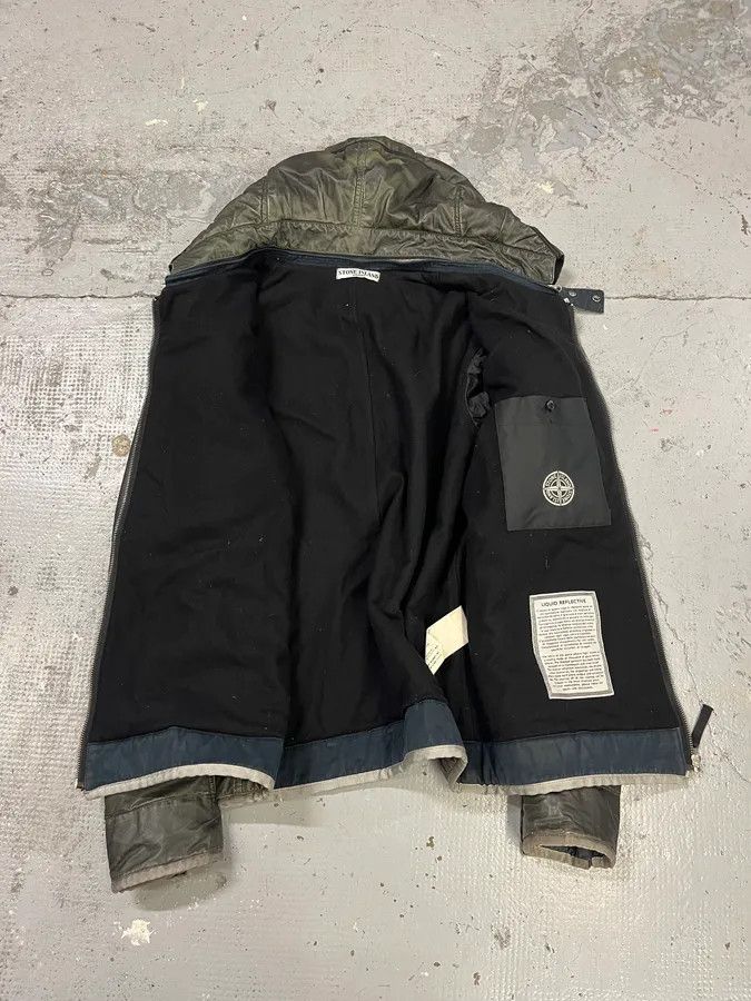 Stone Island AW2010 Stone Island Obscure Shadow Liquid Reflective Bomber Jacket Size US M / EU 48-50 / 2 - 12 Thumbnail
