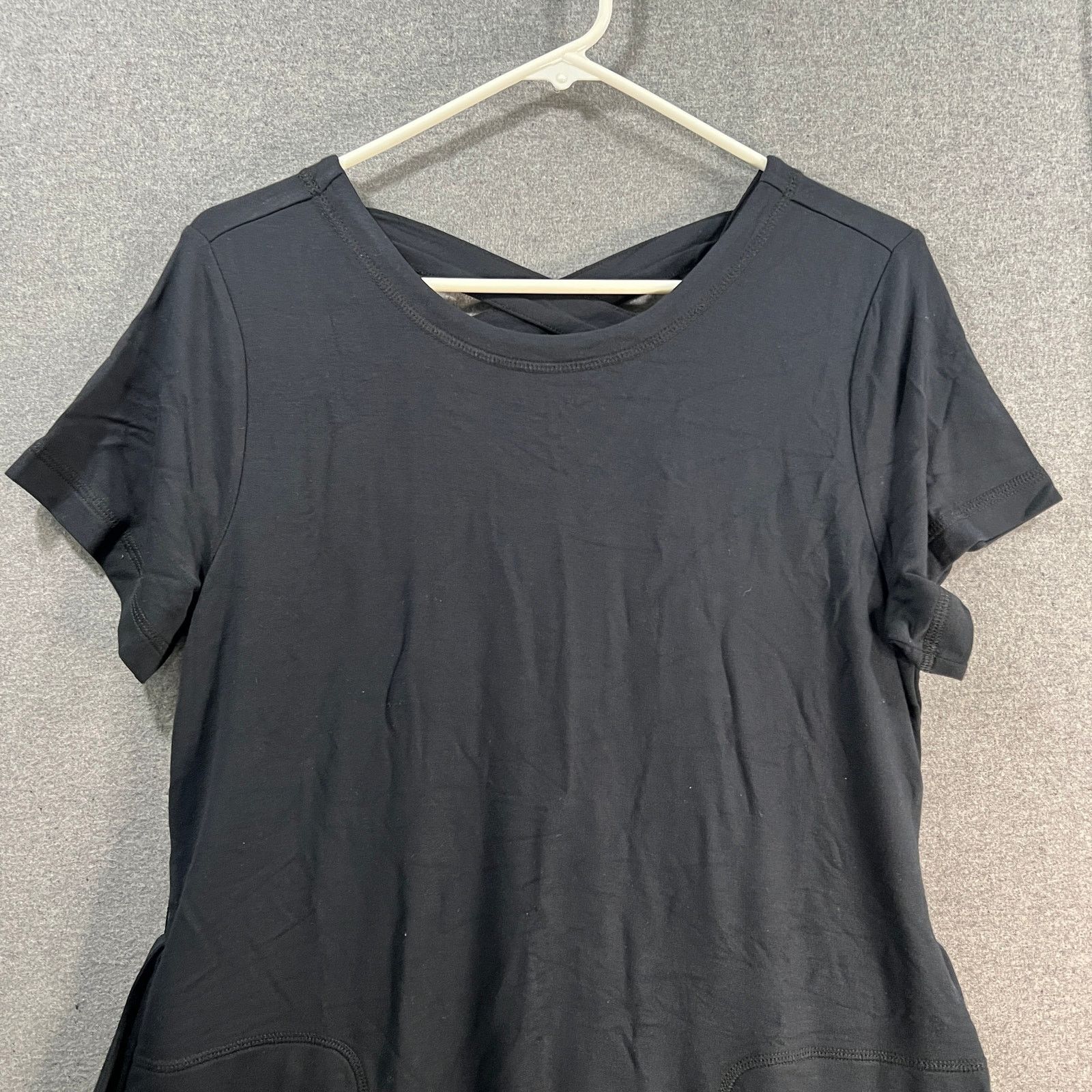 Isaac Mizrahi Isaac Mizrahi LIVE! Petite Soho French Terry Dress Size S / US 4 / IT 40 - 6 Thumbnail