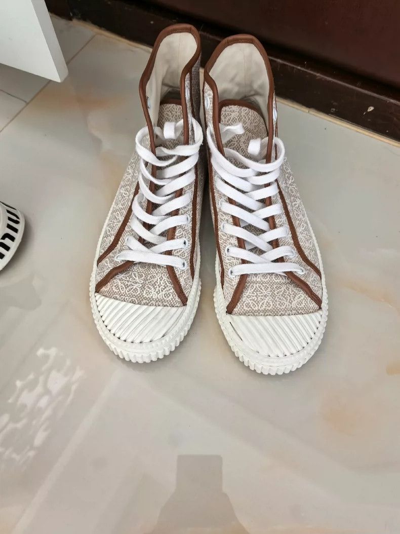 Loewe LOEWE Female high top canvas shoes Size US 7.5 / IT 37.5 - 1 Thumbnail