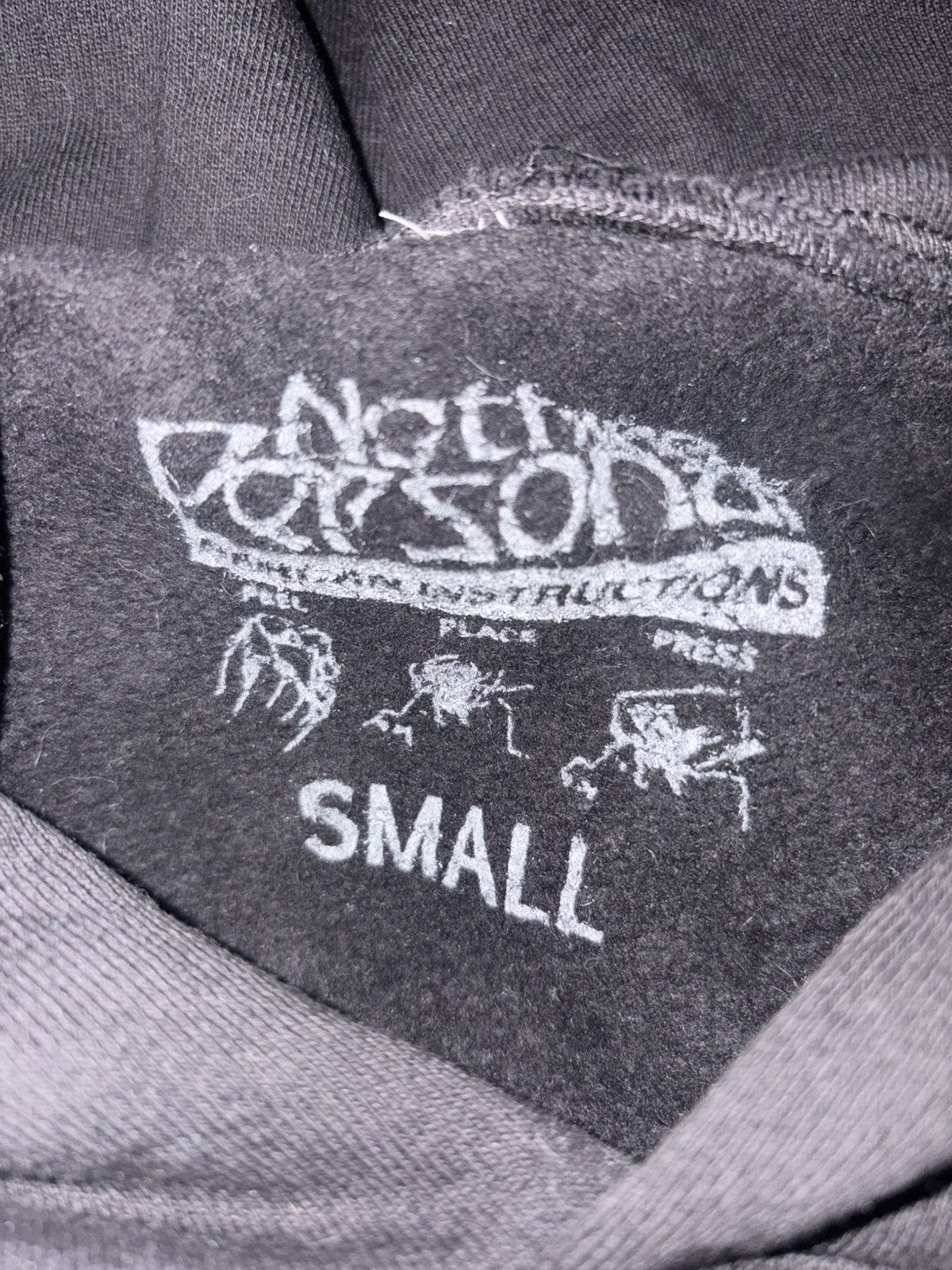 Nothing Personal Nothing Personal Blazzy Say No To Fentanyl Hoodie Black - S Size US S / EU 44-46 / 1 - 3 Thumbnail