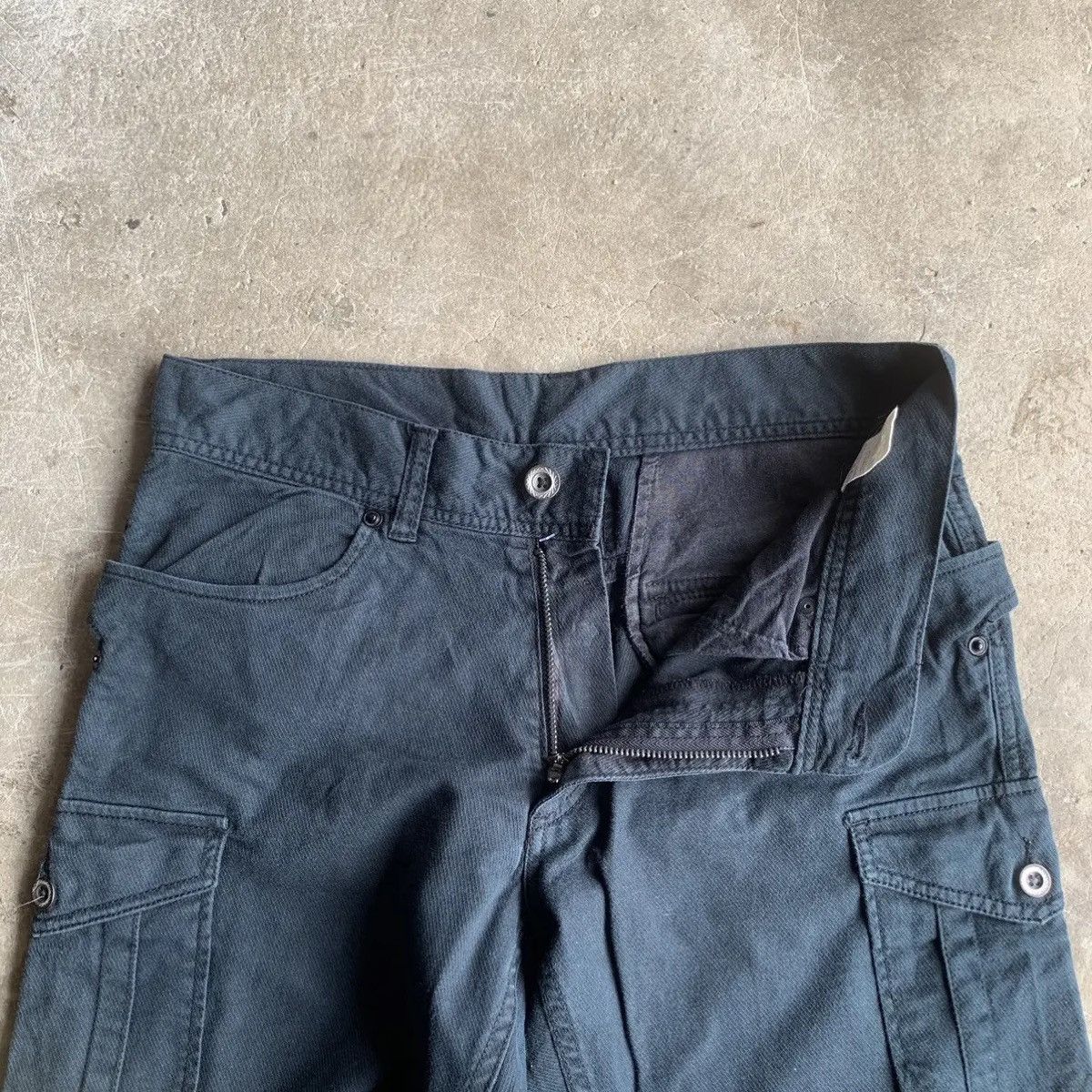 Japanese Brand Double Edge Bondage Style Slim Fit Pants 31x31 Nice Design Size US 31 - 7 Thumbnail
