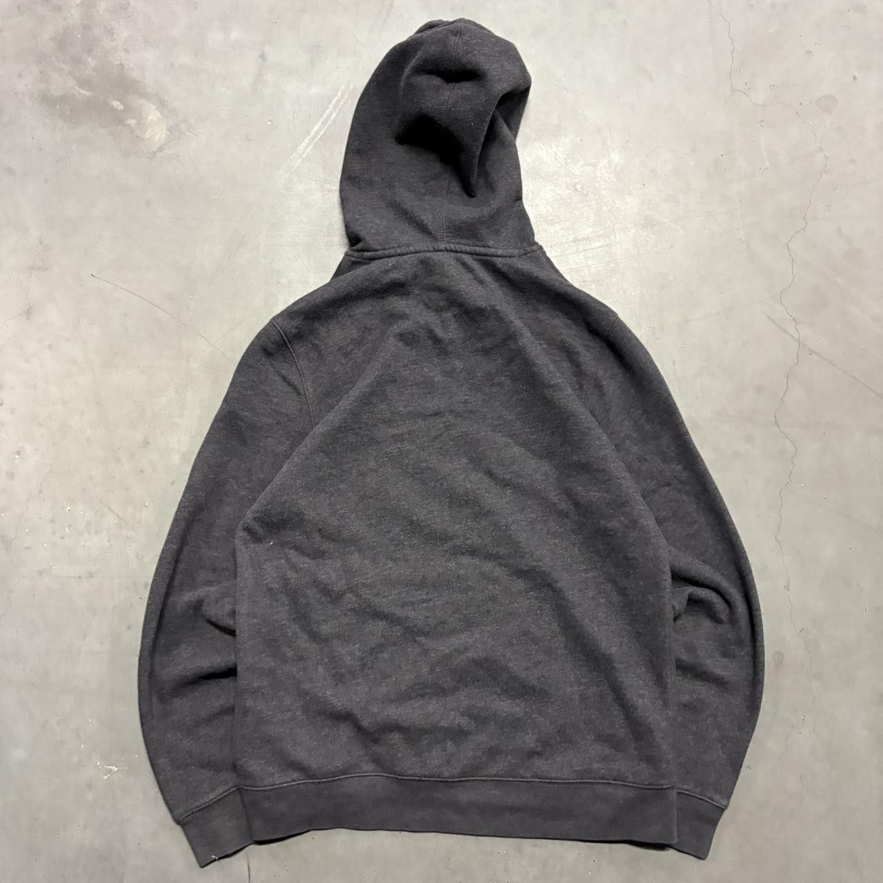 Vintage Crazy Vintage Y2K/2000s Blank Grey Streetwear Hoodie! Size US S / EU 44-46 / 1 - 2 Thumbnail