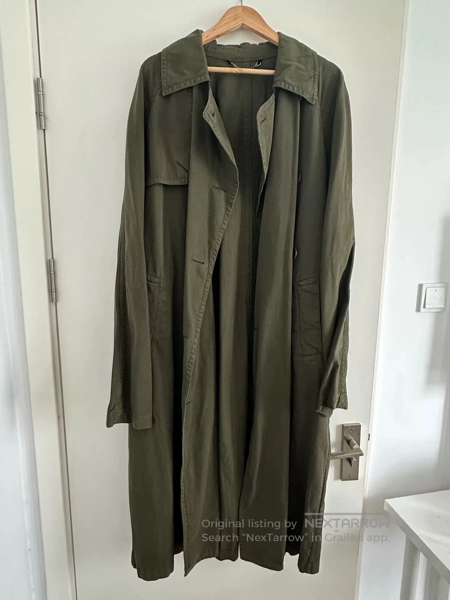 Dries Van Noten Dries van Noten Orange Trench Coat. Size M / US 6-8 / IT 42-44 - 1 Thumbnail