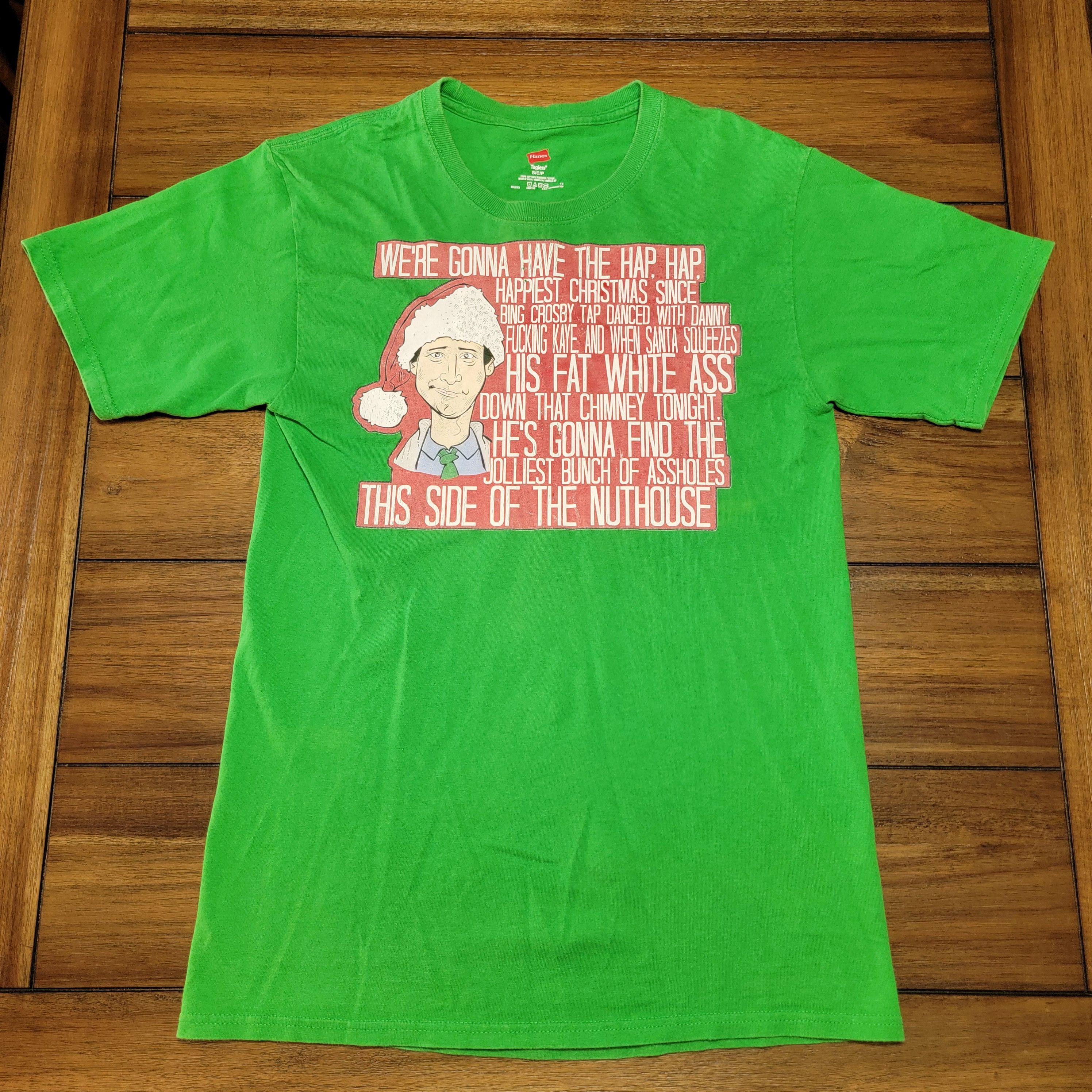 Hanes Hanes SS Unisex Tee Christmas Vacation Clark's Rant - Small Size US S / EU 44-46 / 1 - 1 Thumbnail