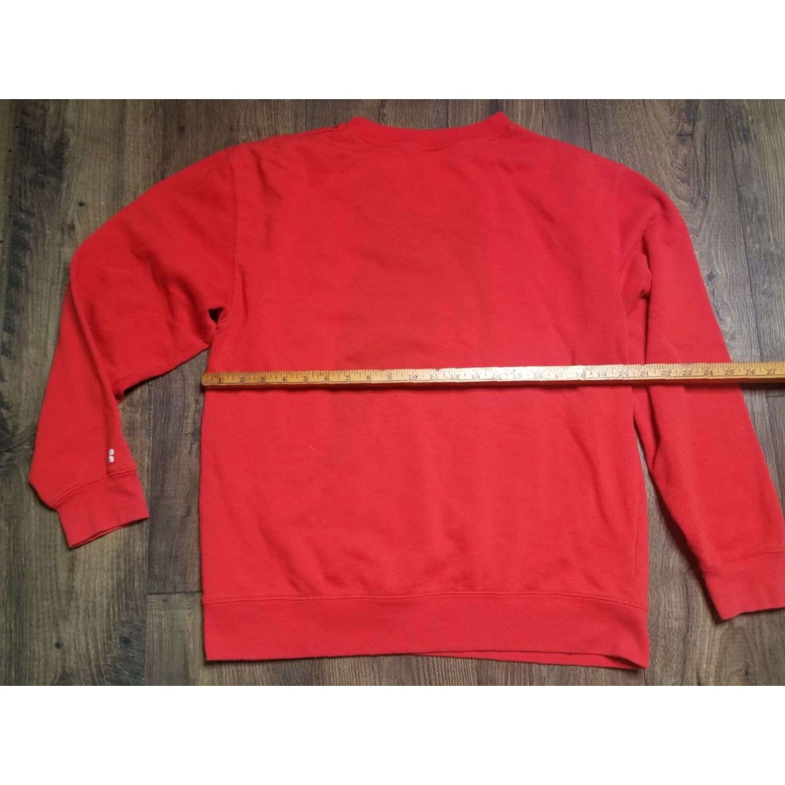 Vintage VINTAGE Russell Valdosta State University Sweatshirt Men L Red Pullover 90s University Theme Thrashed Size US L / EU 52-54 / 3 - 2 Thumbnail