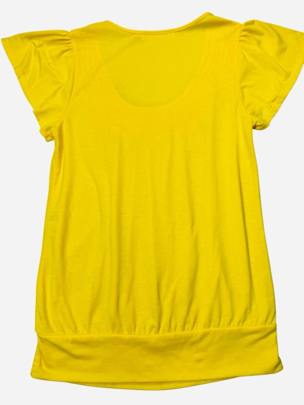 Other Layered With Love Yellow Embellished Scoop-Neck Top Size S Size S / US 4 / IT 40 - 3 Thumbnail
