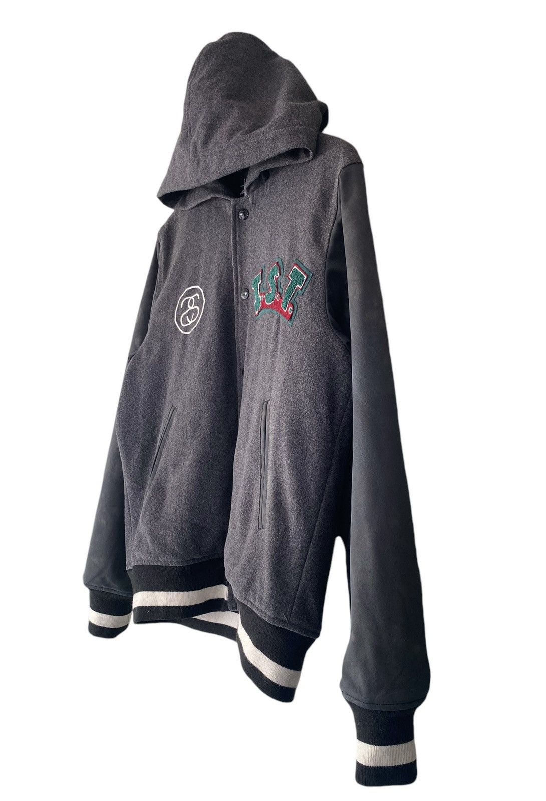 Stussy Rare🔥STUSSY Varsity Hoodie International Tribe Size US L / EU 52-54 / 3 - 7 Thumbnail