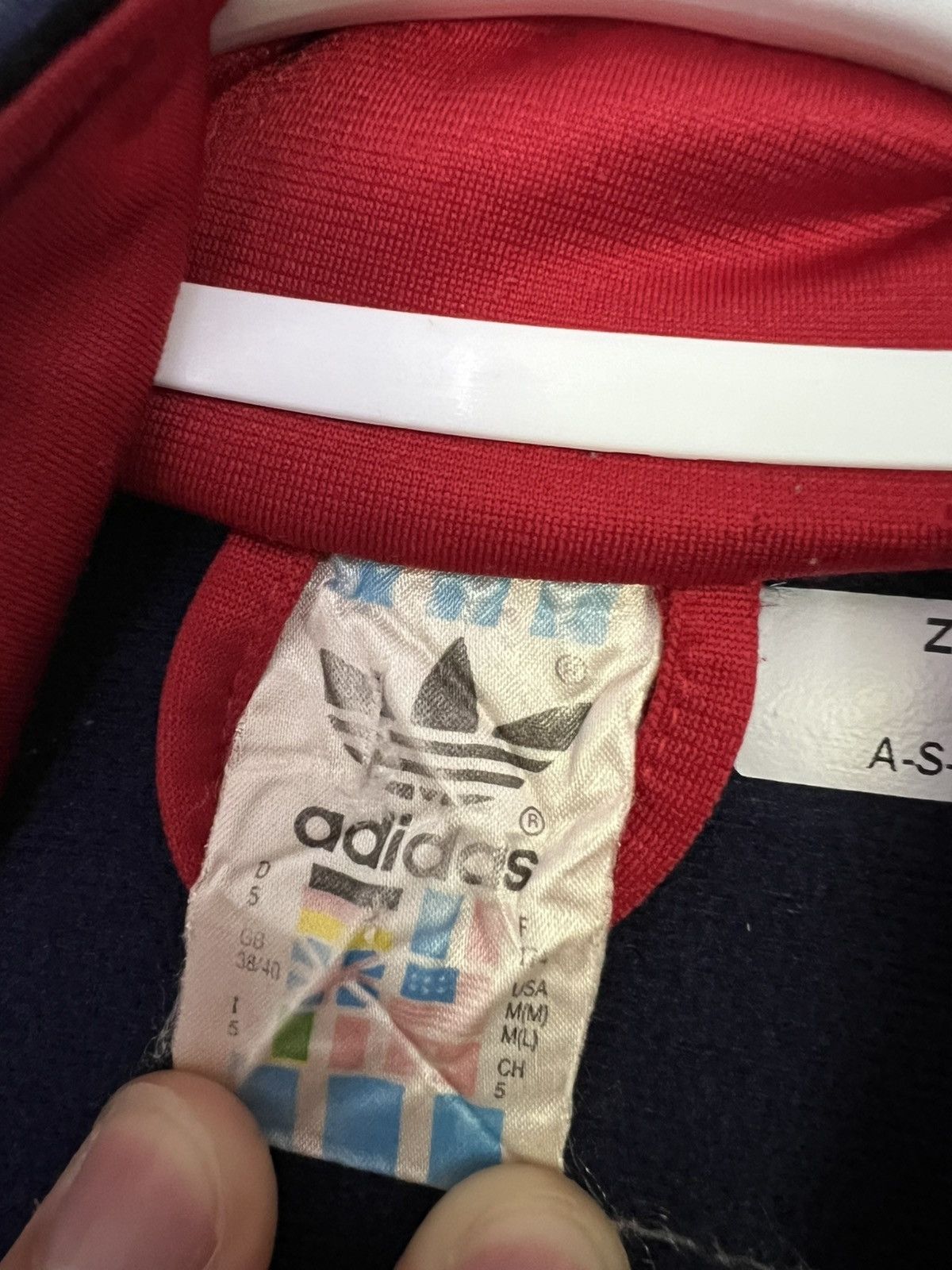 Adidas Vintage 80s Adidas Tracktop Trainer Jacket Size US M / EU 48-50 / 2 - 3 Thumbnail