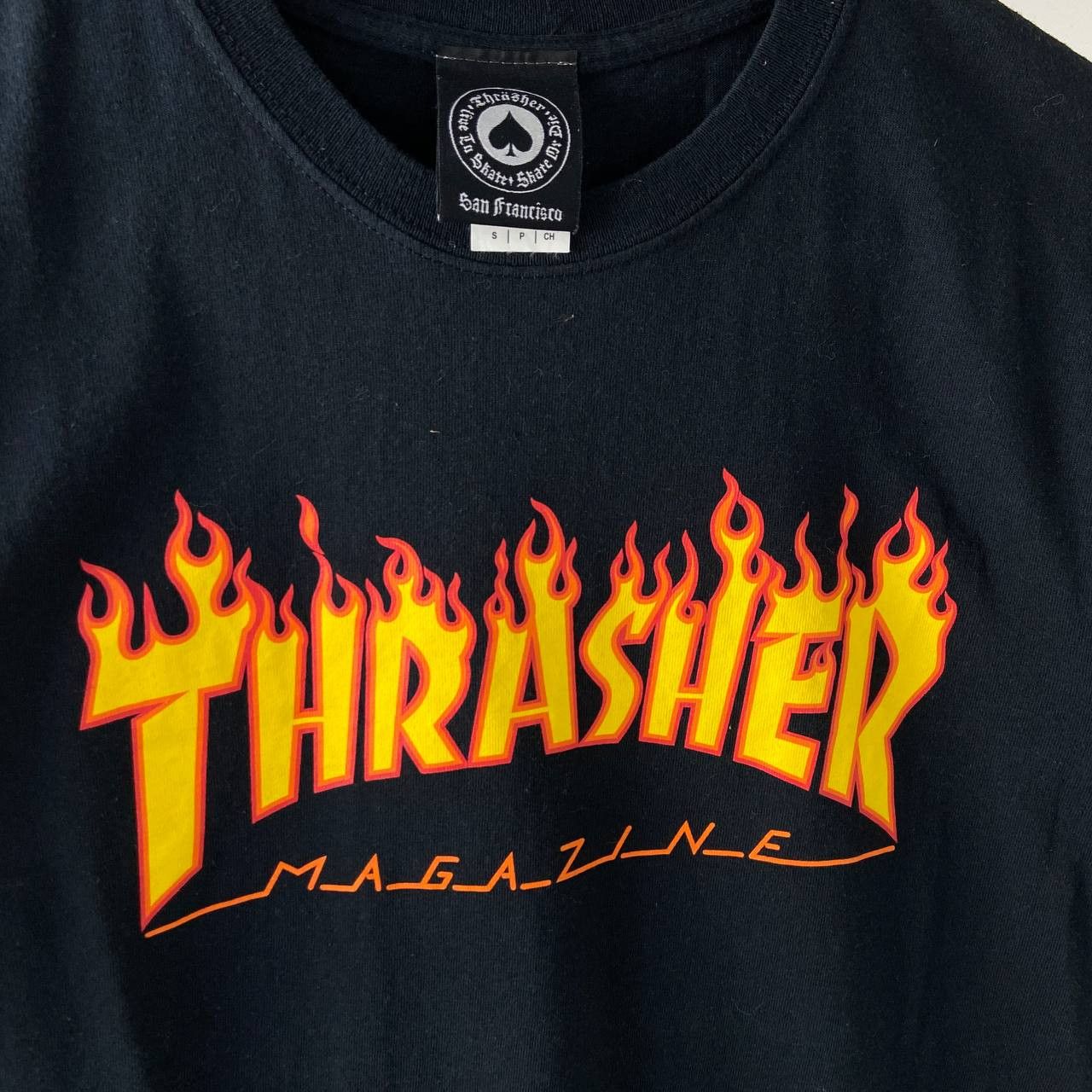 Thrasher Trasher Magazine Vintage Big Flame Logo T-Shrt Size US S / EU 44-46 / 1 - 3 Thumbnail