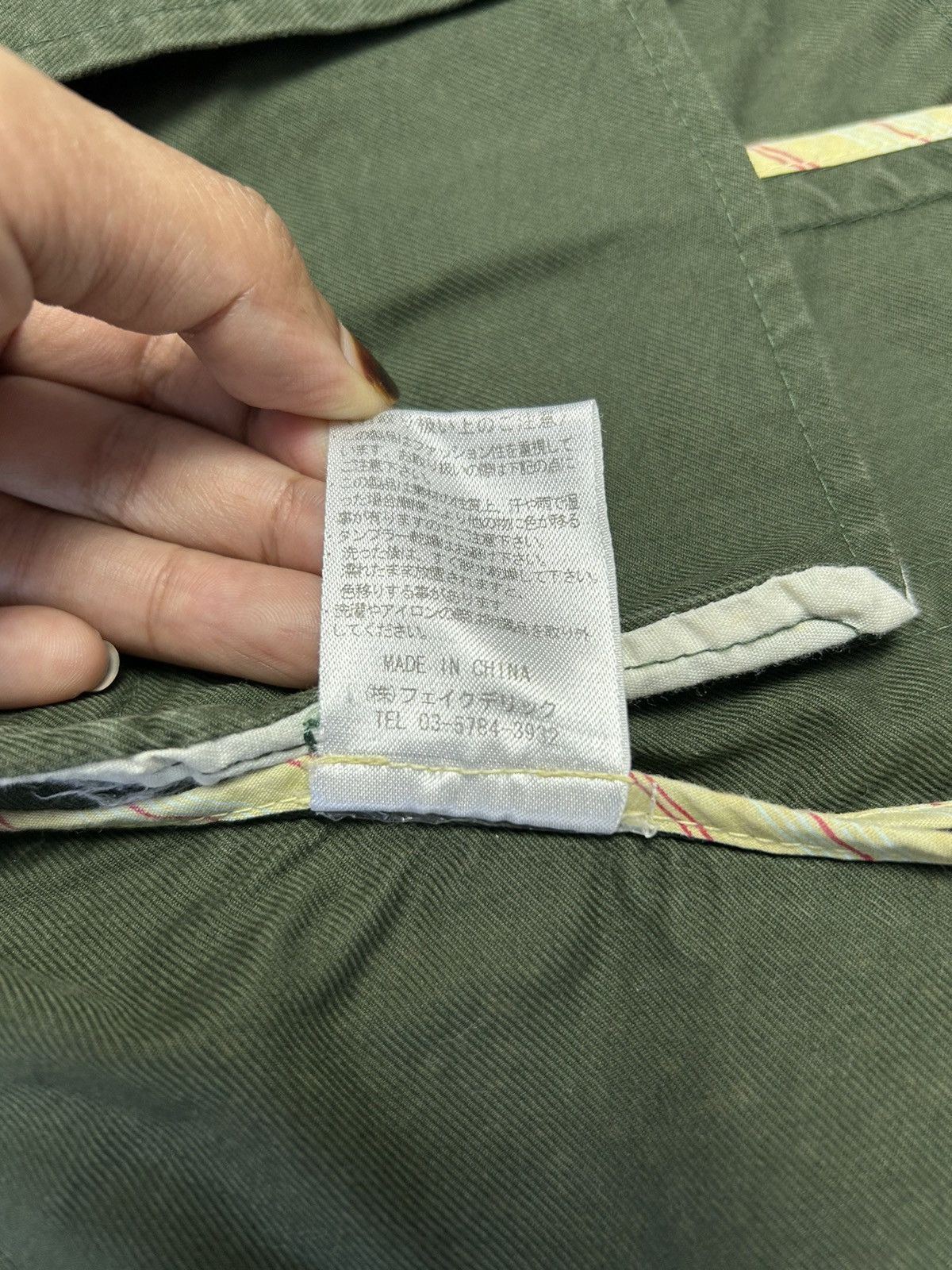 MOUSSY FAKEDELIC CO.LTD AIR FORCE.U.S ARMY LIGHT JACKET Size ONE SIZE - 7 Thumbnail