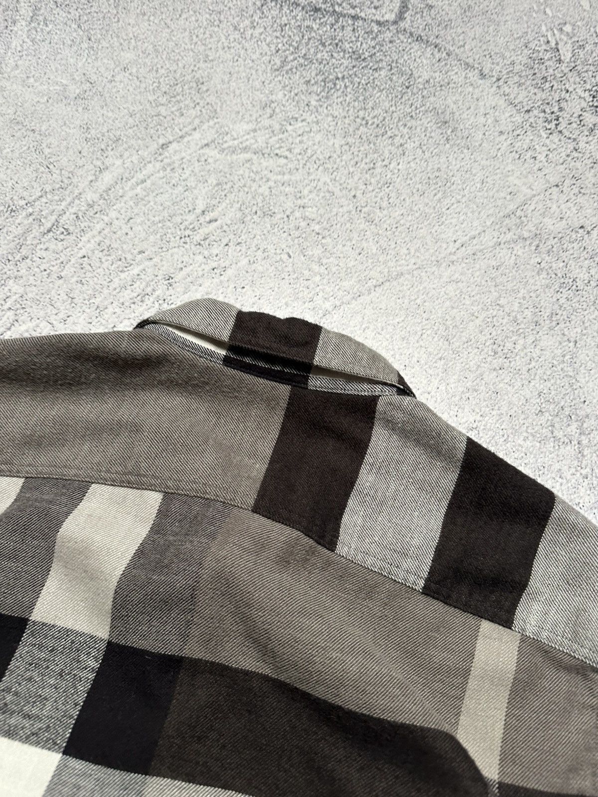 Burberry Burberry Brit Gray Shirt Nova Check Long Sleeve Tartan Shirt Size US S / EU 44-46 / 1 - 16 Thumbnail
