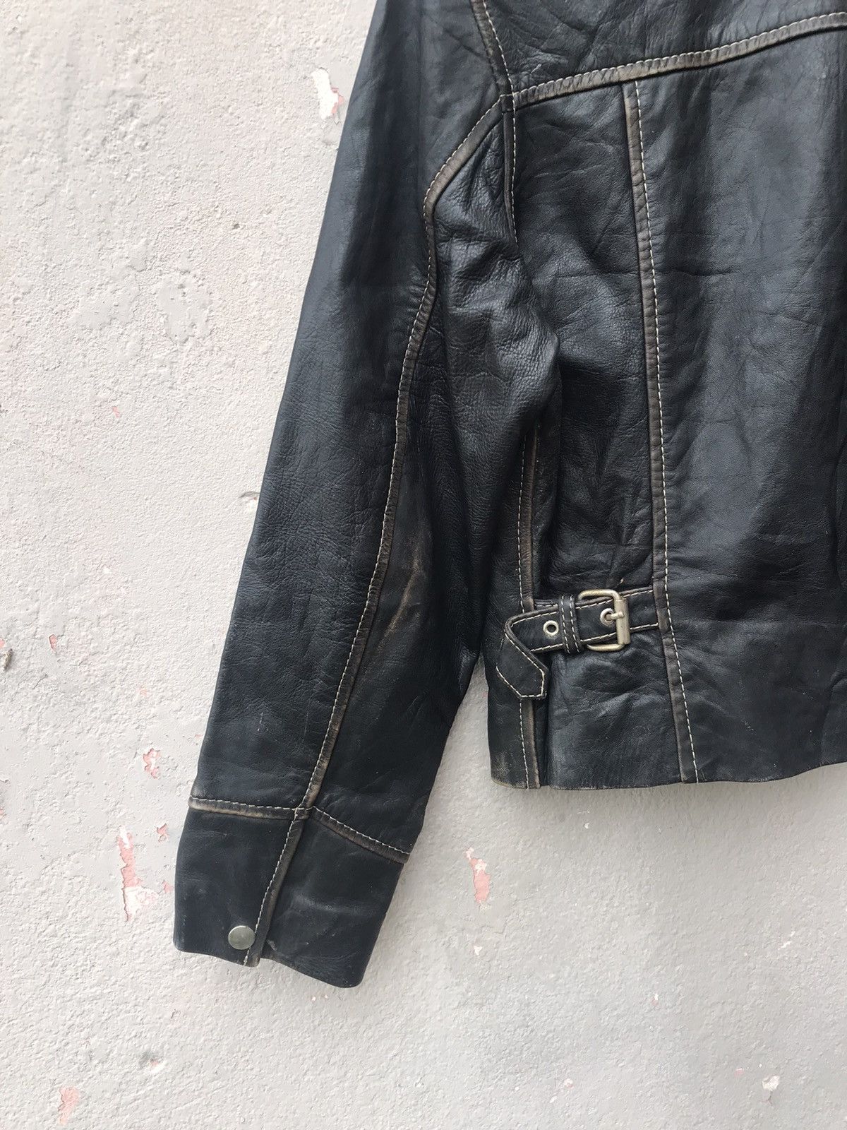 Japanese Brand × Vintage Donna Clara By Itinerance Leather Jacket Size S / US 4 / IT 40 - 7 Thumbnail