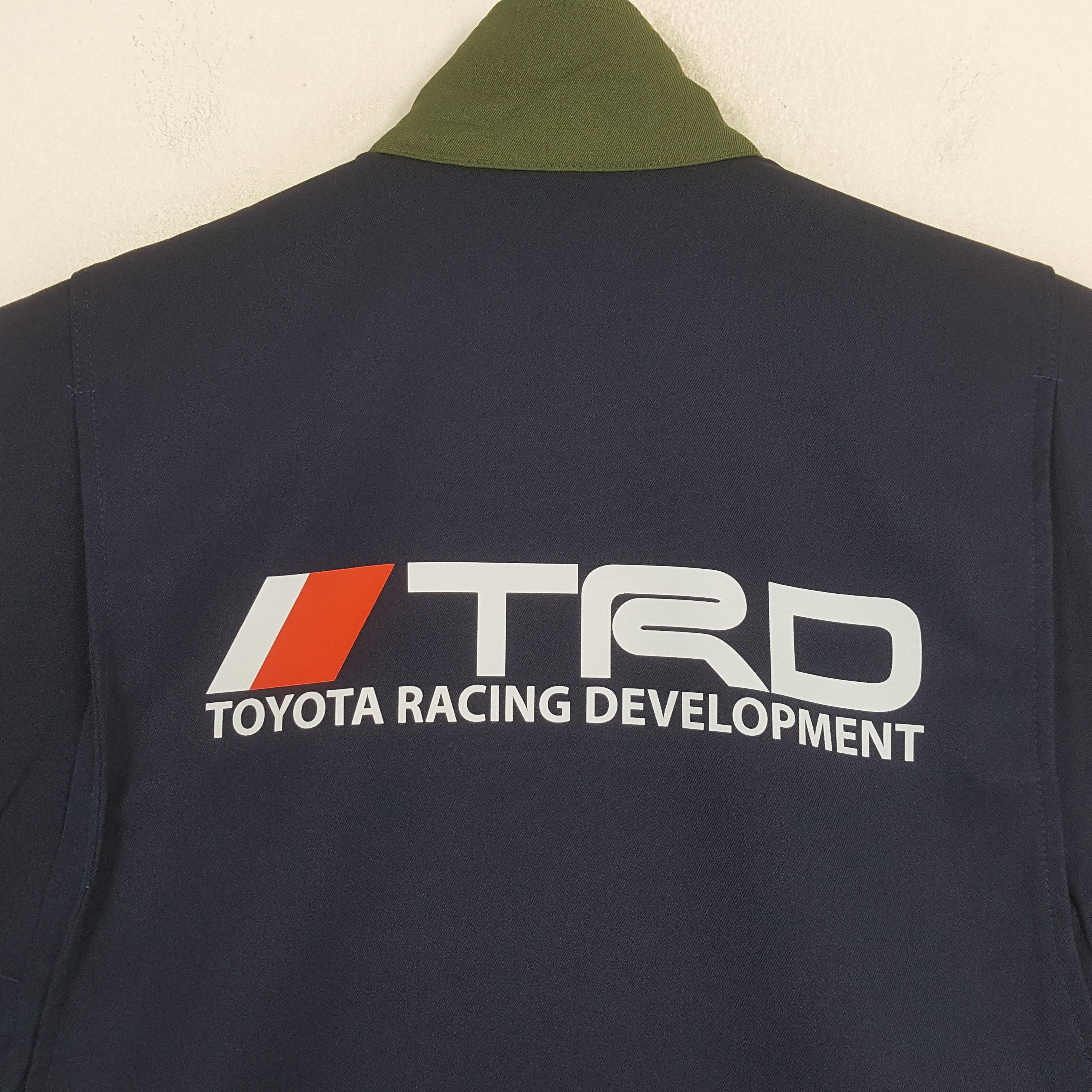 Japanese Brand × Vintage Vintage TOYOTA TRD RACING Japan Team Custom Jacket C290N13 Size US M / EU 48-50 / 2 - 2 Thumbnail