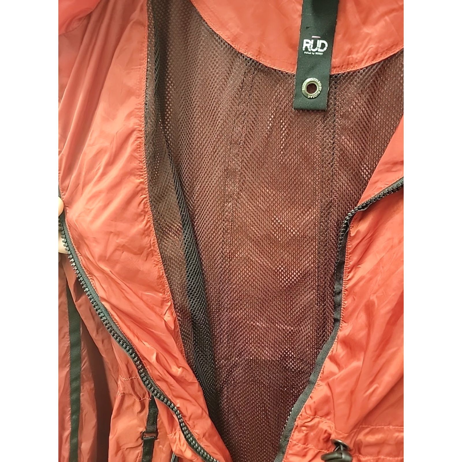 Vintage RUD By Rudsak RED Hooded Windbreaker Womens PS Jacket Size S / US 4 / IT 40 - 7 Thumbnail
