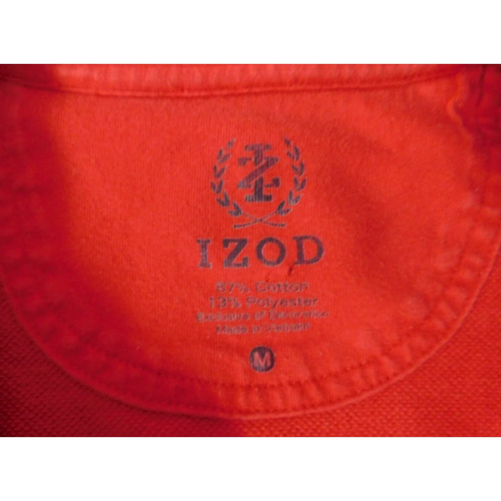 Izod Izod Sweater Pullover 1/4 Zip Red M Mens Knitted Zip Zipper Mock Neck Cotton Knit Regular Long Sleeve Casual Winter 90s American Style Vintage No Size US M / EU 48-50 / 2 - 4 Thumbnail