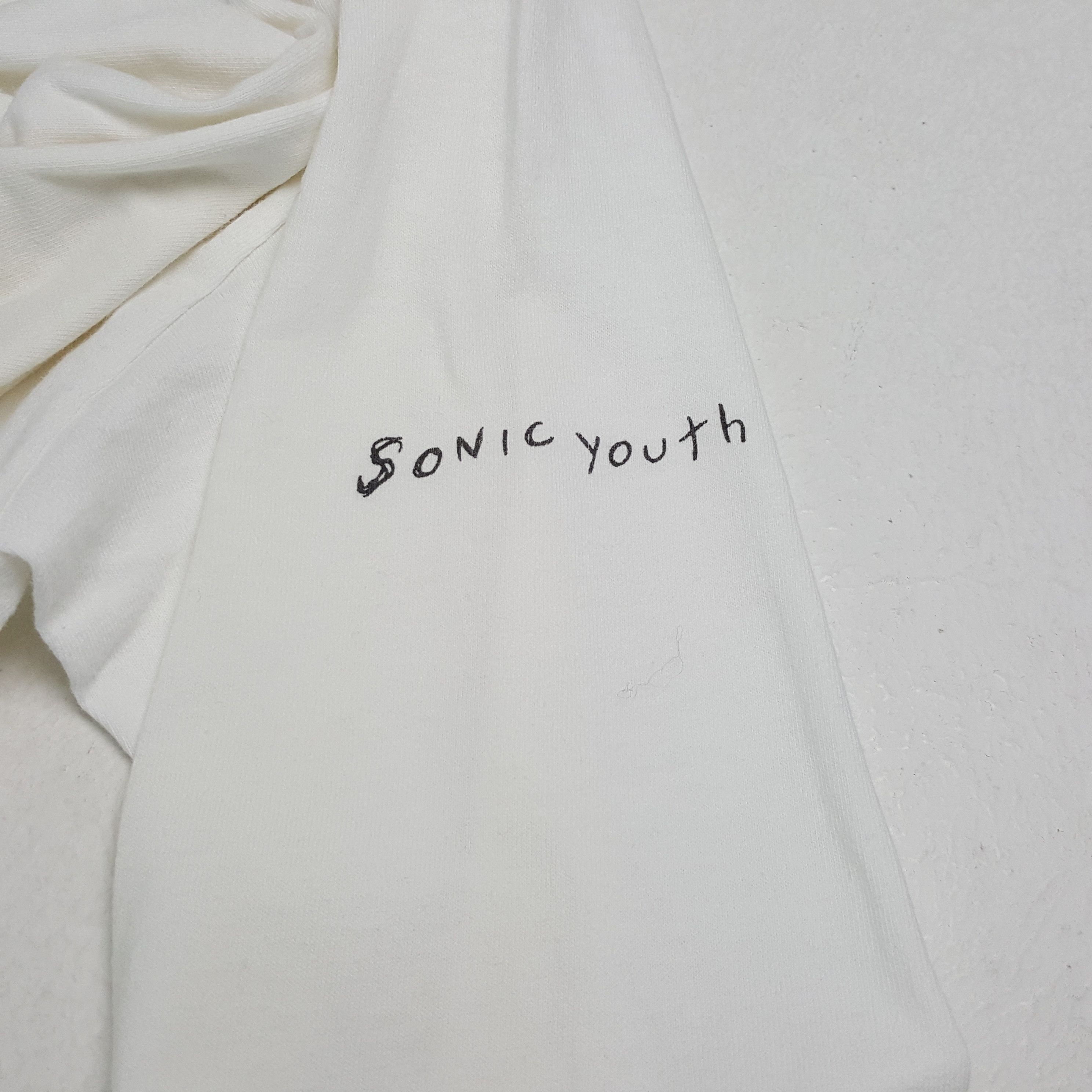 Band Tees × Vintage SONIC YOUTH Rock Band Music Vintage Tshirt Size US L / EU 52-54 / 3 - 6 Thumbnail