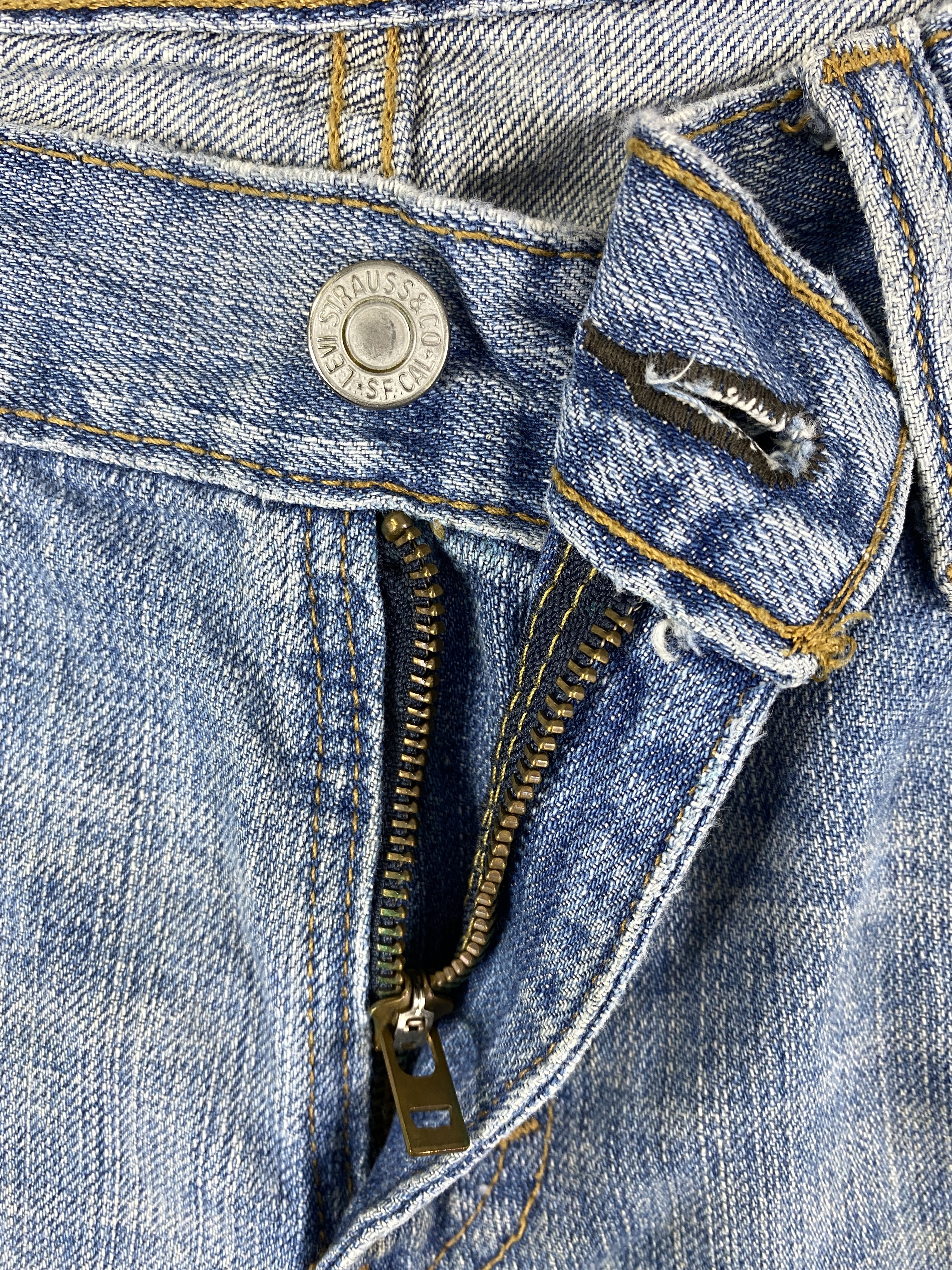 Levi's Faded Blue Vintage Levi's 527 30x32.5 Denim -JN1754 Size US 30 / EU 46 - 6 Thumbnail