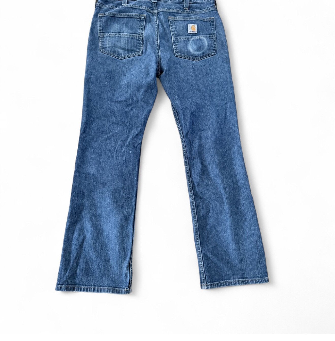 Carhartt Carhartt Rugged Flex 102808 Relaxed Fit Denim Jeans 33x30 Size US 33 - 2 Thumbnail