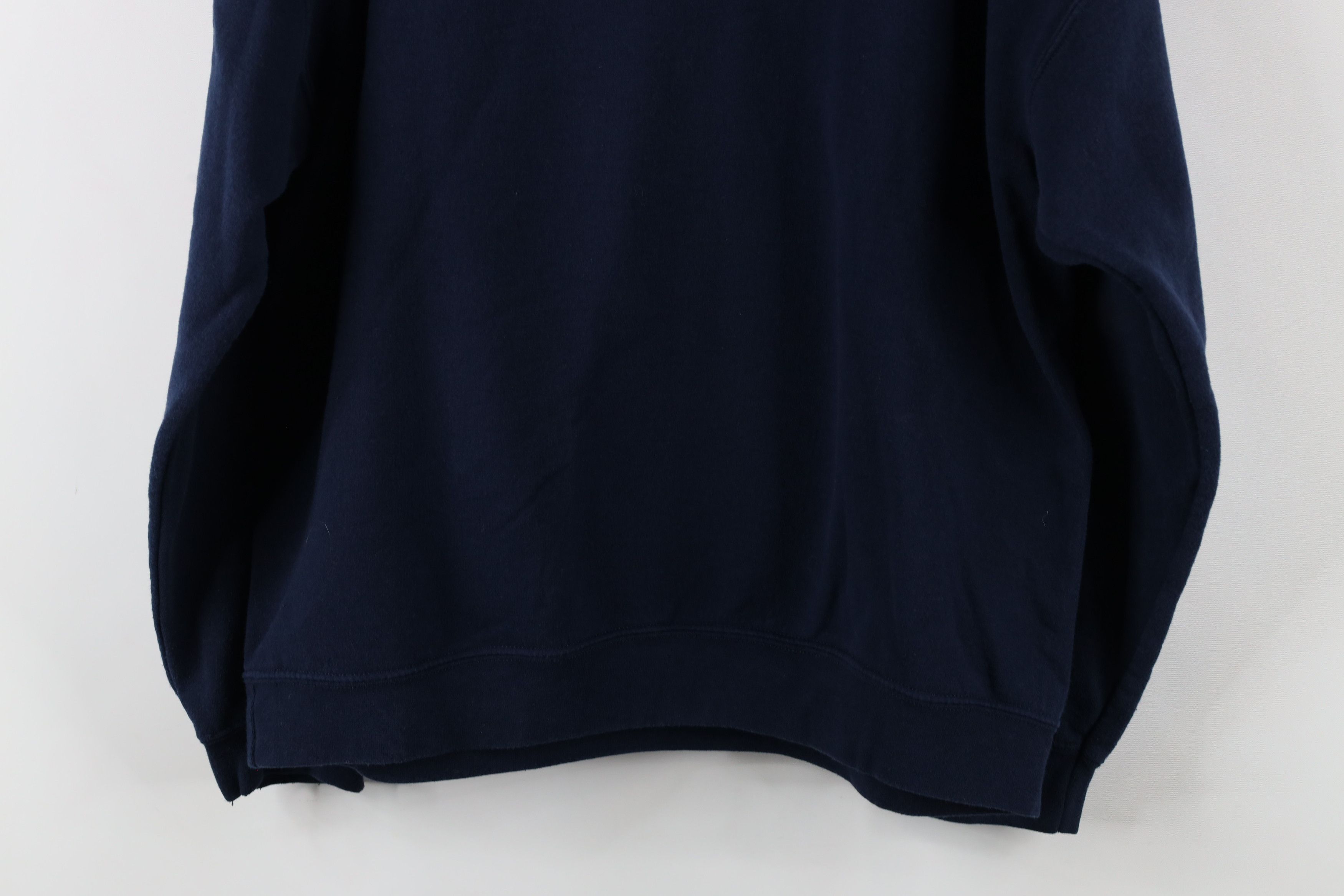 Vintage Vintage Christmas Santa Claus Postage Stamp Sweatshirt Blue Size L / US 10 / IT 46 - 10 Thumbnail
