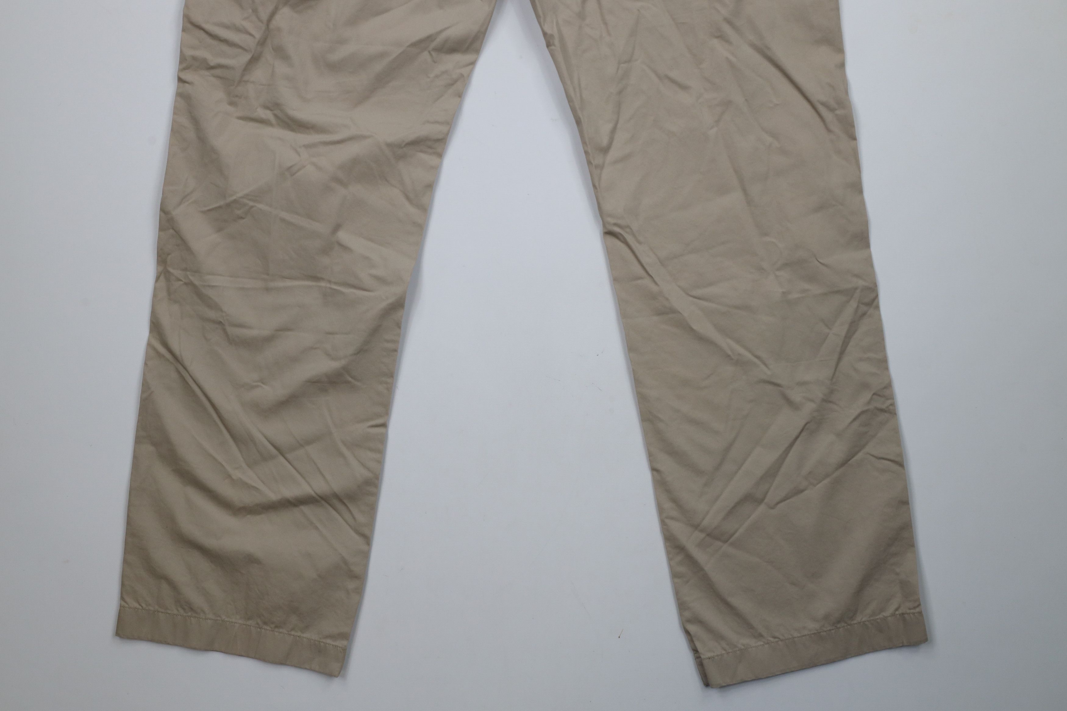 J.Crew × Vintage New J Crew Straight Leg Cotton Chino Pants Trousers Beige Size US 33 - 11 Thumbnail