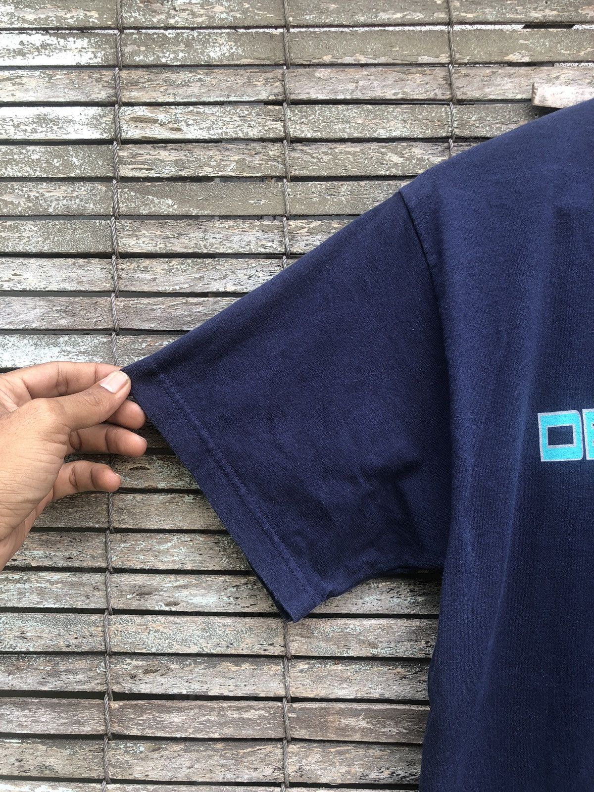 Vintage Vintage Y2K Delta Sigma P.I Backhit Tshirt Size US M / EU 48-50 / 2 - 9 Thumbnail