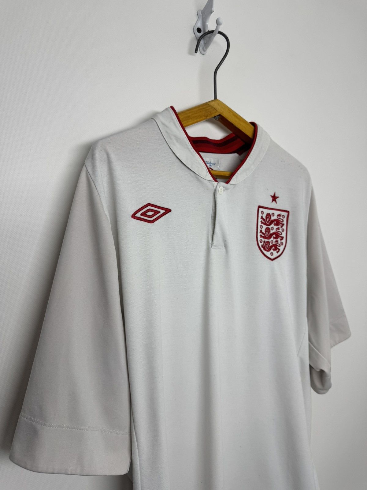 Umbro Vintage Y2k Umbro England 2012 Soccer Jersey Football Size US M / EU 48-50 / 2 - 4 Thumbnail
